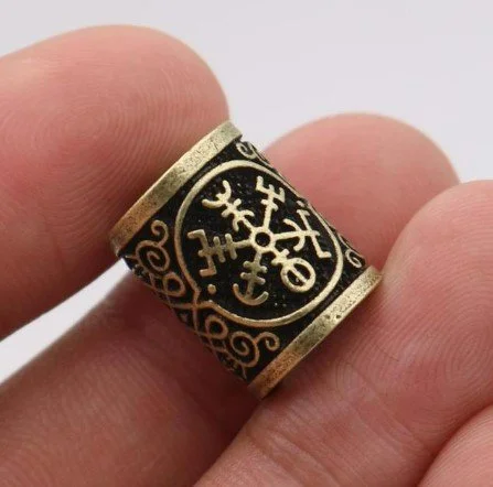 Viking Cuff Gold Linear A De Ville House.jpg