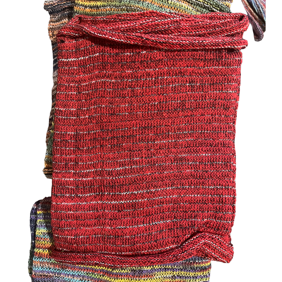 DeVille House Dreadlocks Dread Tubes - Quarter Size - Red and White.png