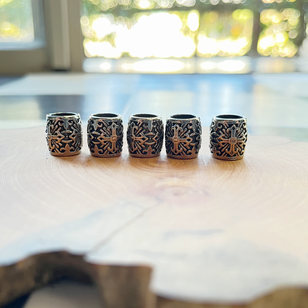 DeVille Dreadlocks Stainless Viking Mix - Set of 6 5.png
