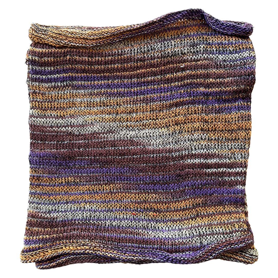DeVille House Dreadlocks Dread Tubes-Quarter Size - Purple Orange Grey and Brown.png