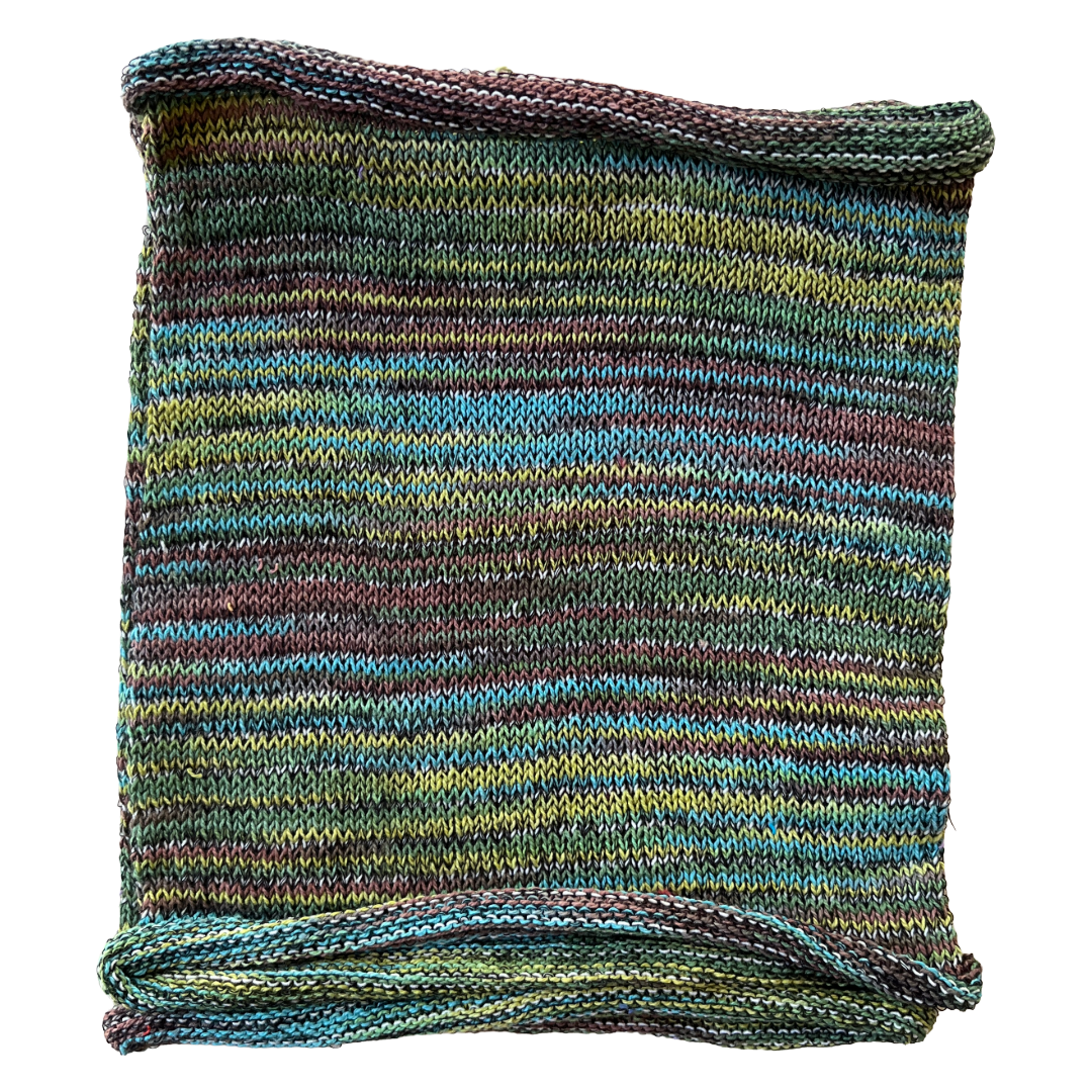 DeVille House Dreadlocks Dread Tubes -Quarter Size - Greens Blues and Brown.png