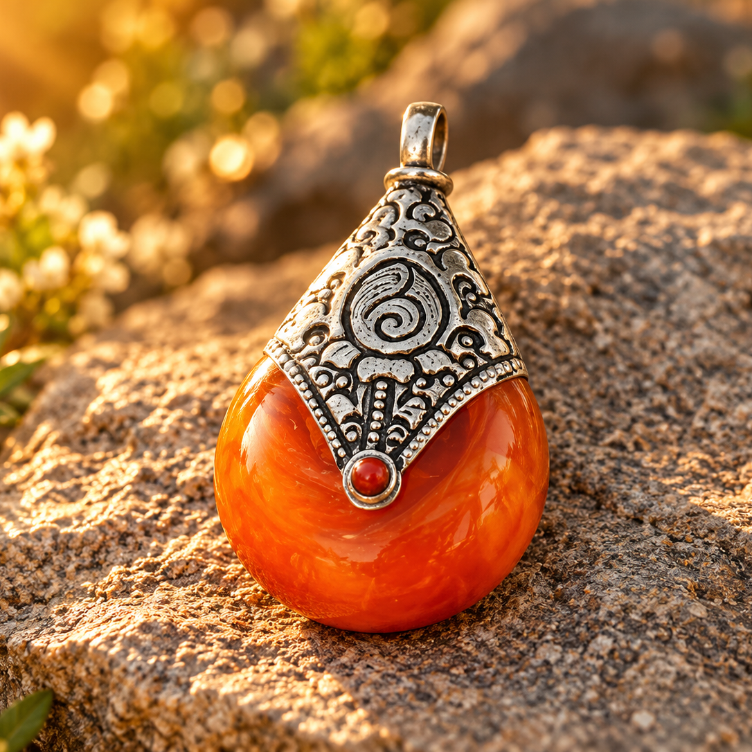 Carnelian+Filigree+Pendant+in+Golden+Light.png