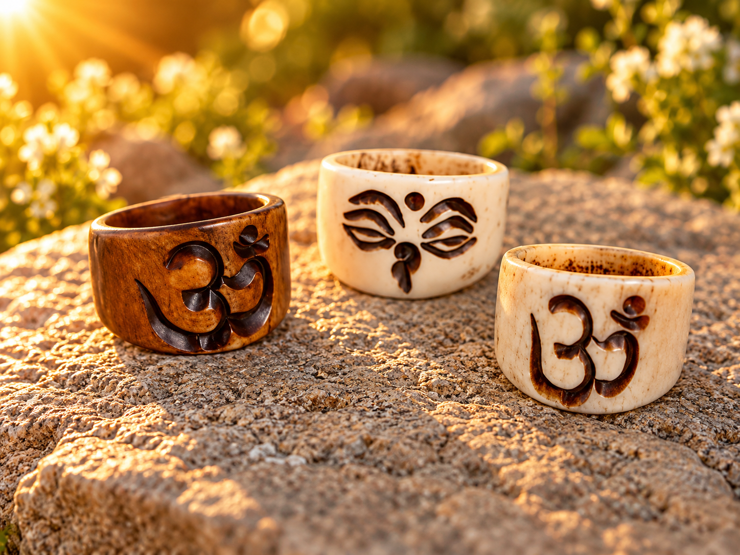 Carved Rings in Golden Garden Light.png