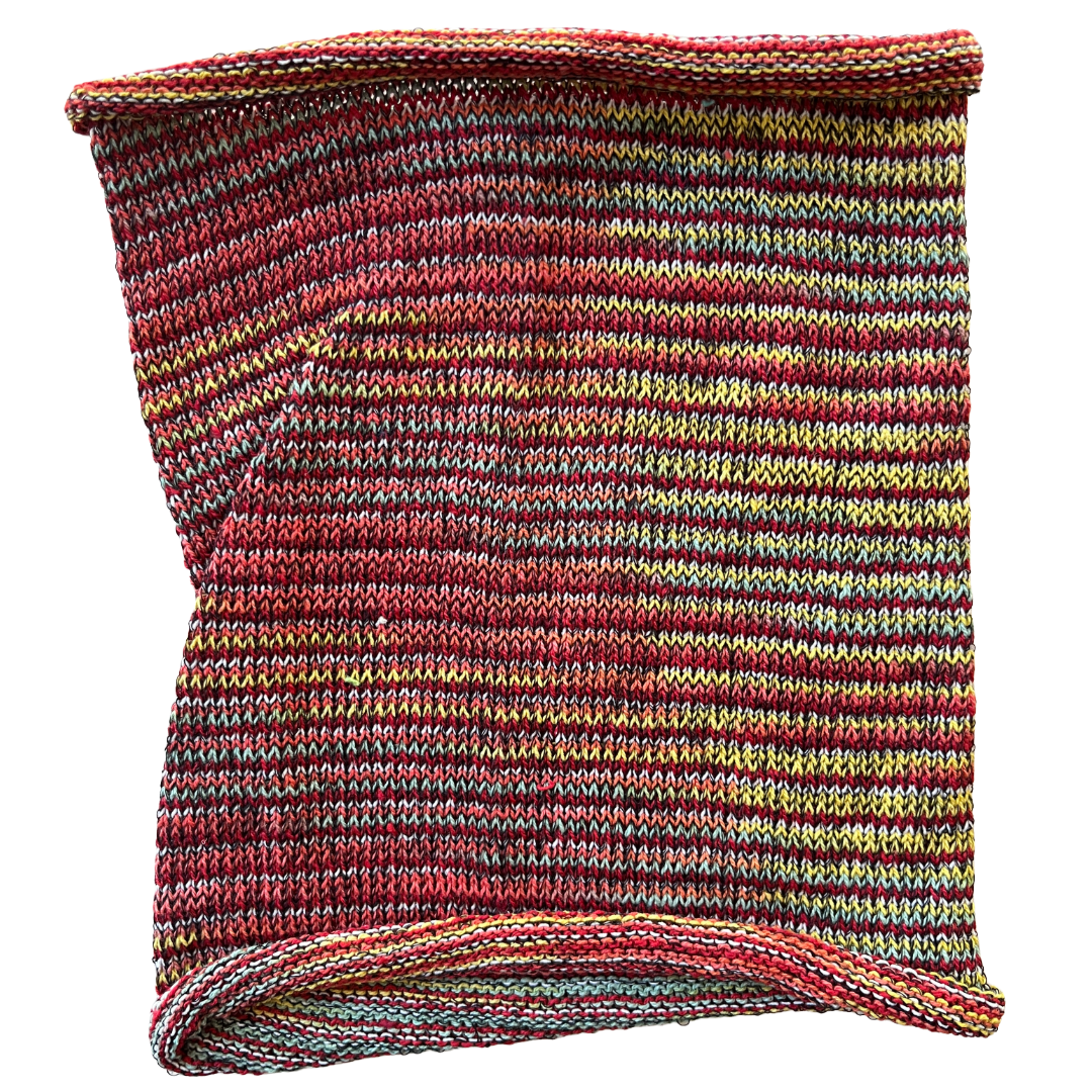 DeVille House Dreadlocks Dread Tubes - Quarter Size - RedOrange Yellow and Green.png