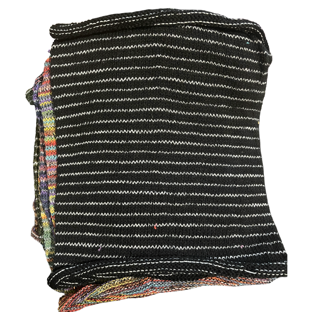 DeVille House Dreadlocks Dread Tubes - Quarter Size - Black and White.png