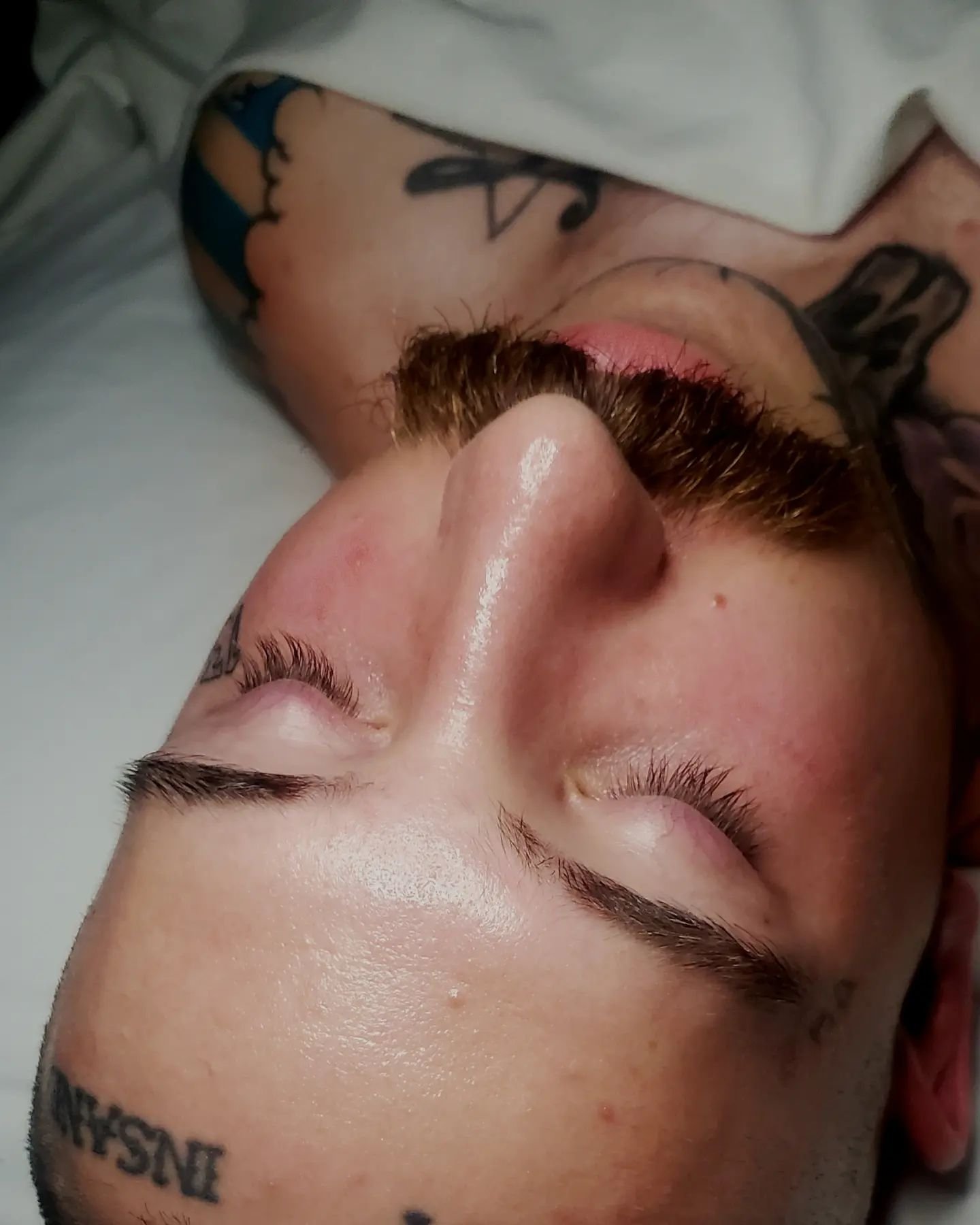 The facials I offer are designed to be inclusive, they are suitable for all skin types and conditions. This guy has sensitive skin. Added a mustache cleanse, chill wands, facial &amp; scalp reflexology. Touched on his internal skin health, nervous sy