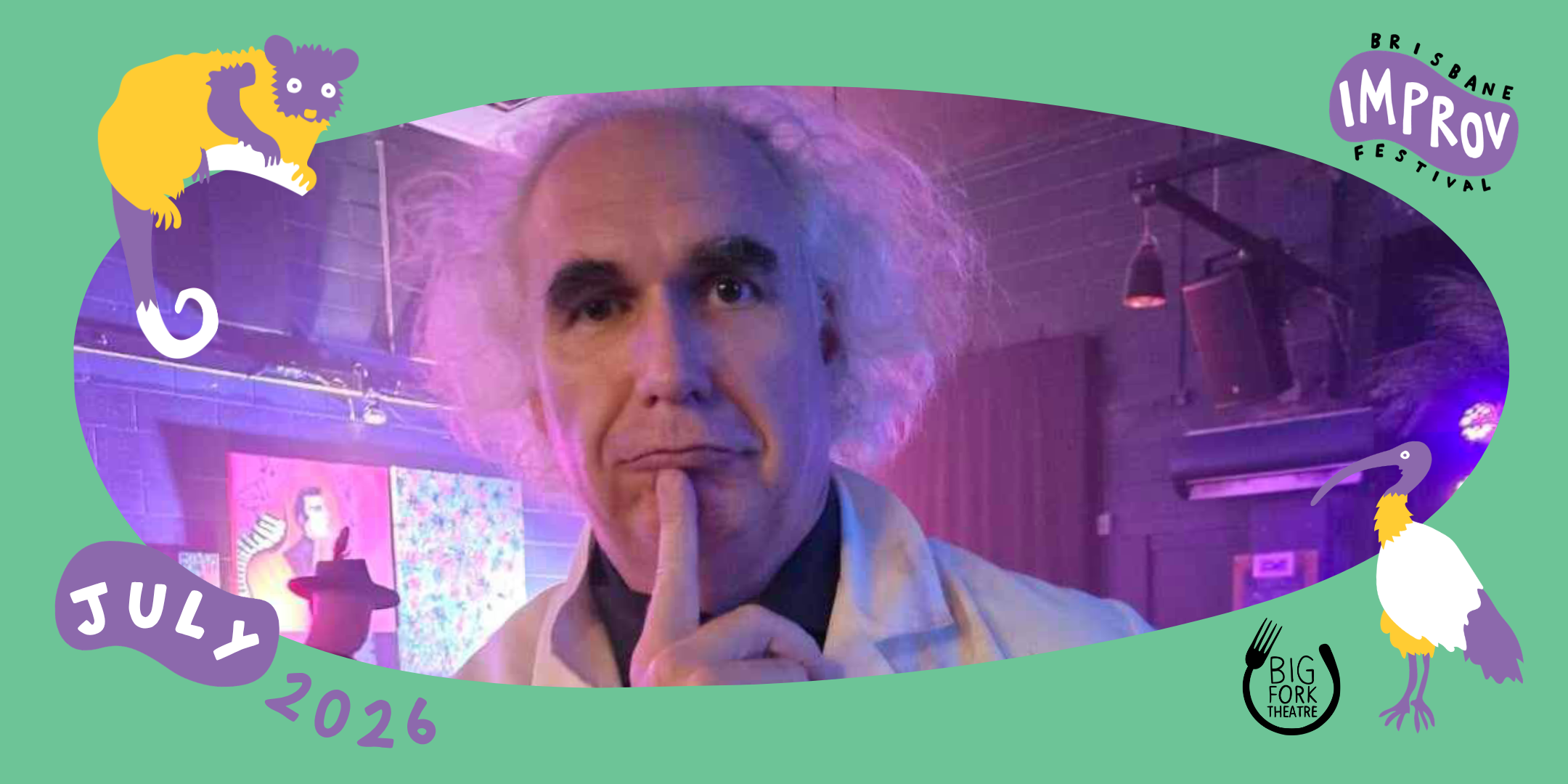 * From Hard Boiled to Historical Romance - Genres in Improv | Workshop | Bris Improv Fest 2026
