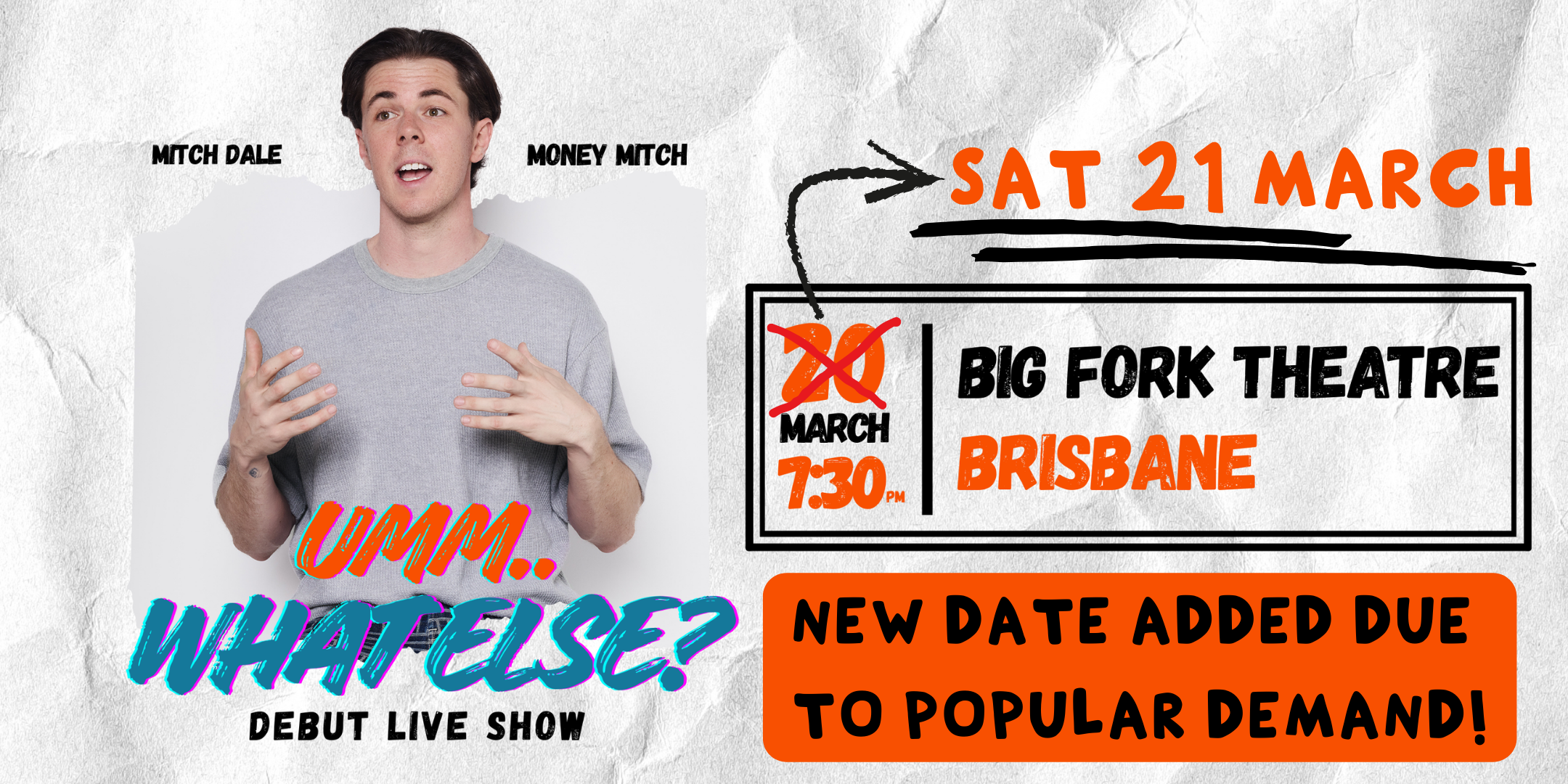 Umm.. What Else? (Second Show Added)