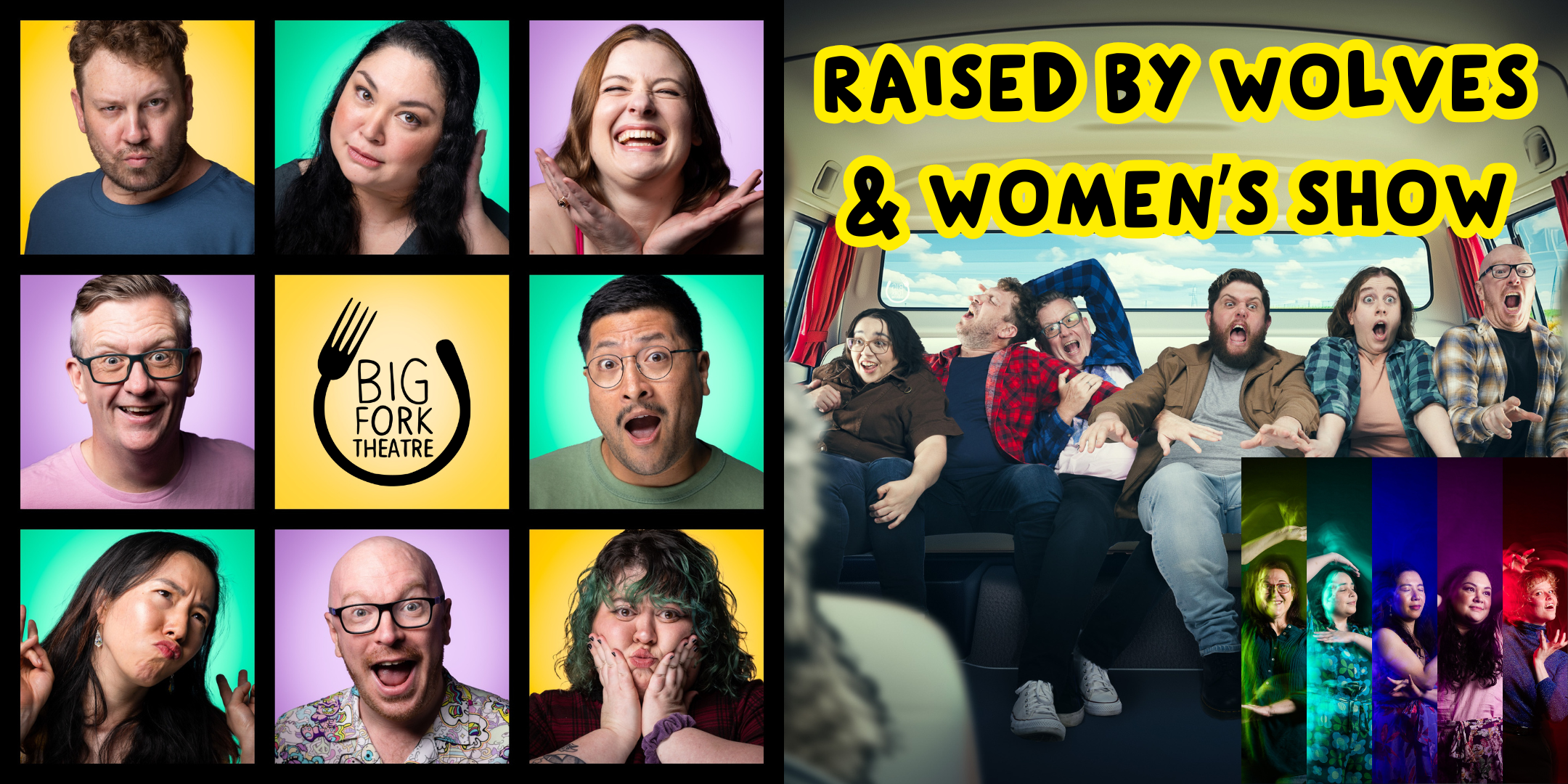 Saturday Night Comedy: Raised by Wolves &amp; Women's Show