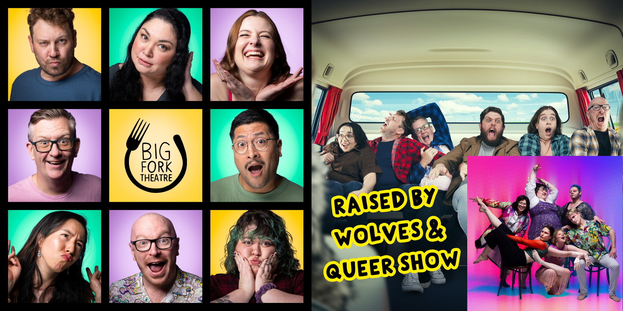 Saturday Night Comedy: Raised by Wolves &amp; Queer Show