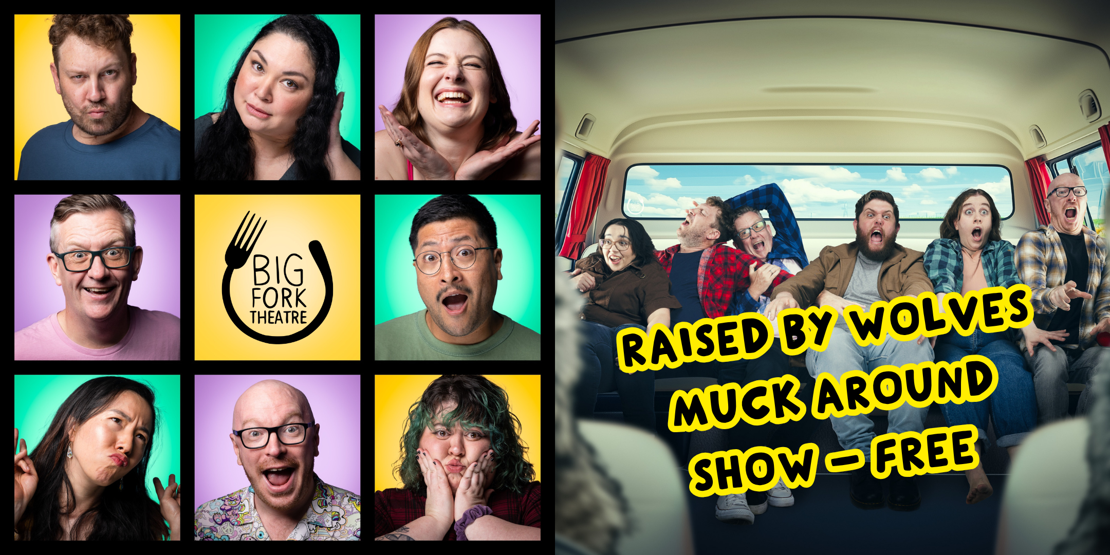 Raised by Wolves Muck Around Show - FREE (improv comedy)