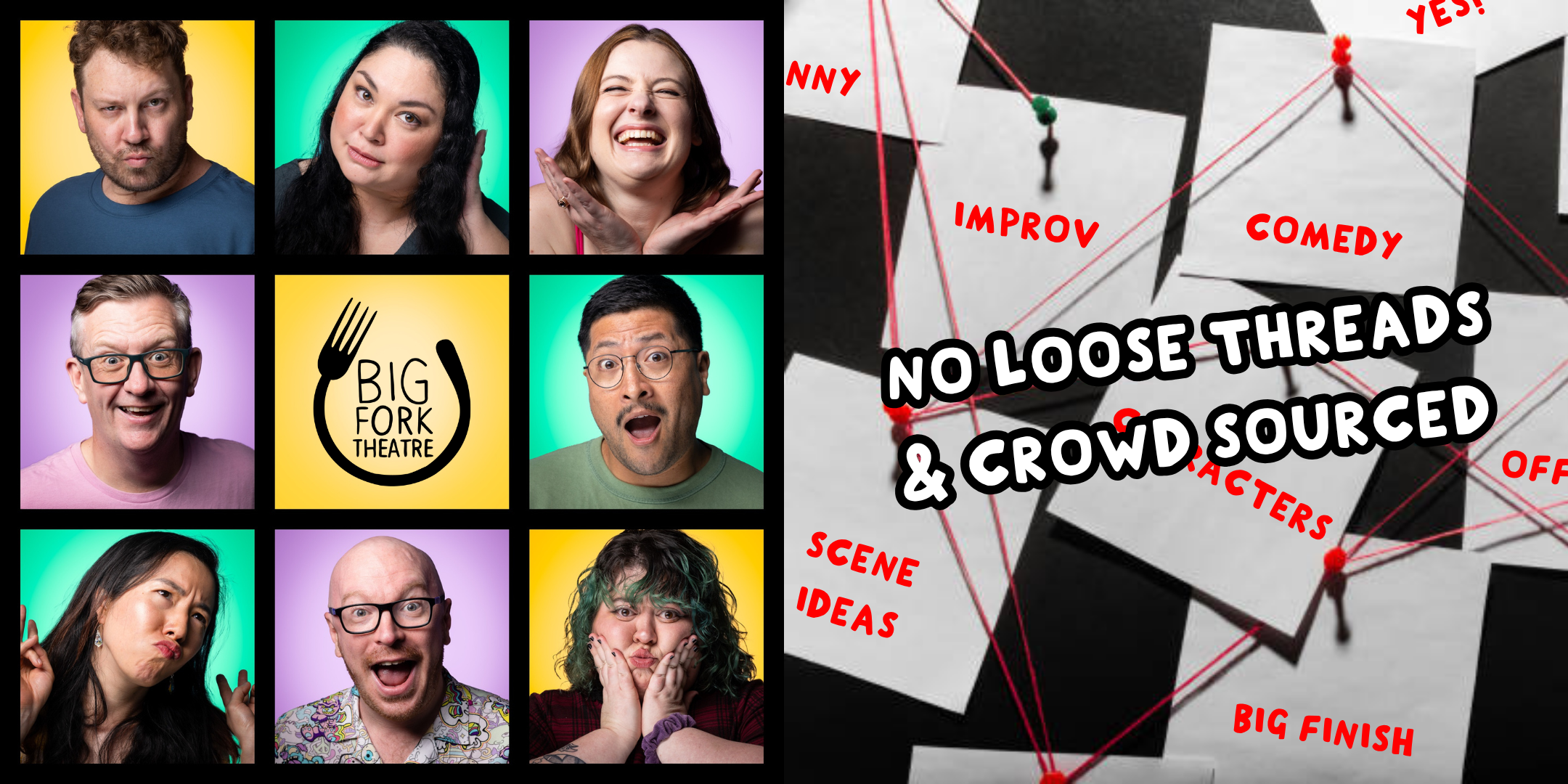 Saturday Night Comedy: No Loose Threads &amp; Crowd Sourced