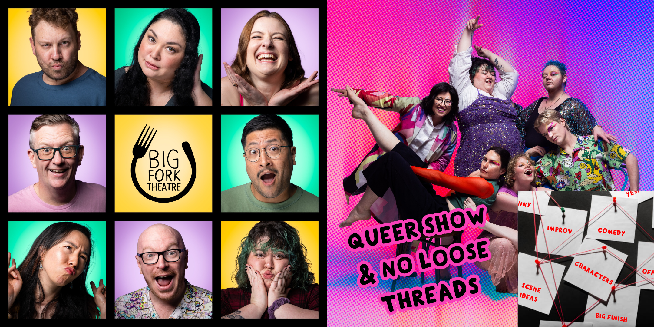 Saturday Night Comedy: Queer Show &amp; No Loose Threads