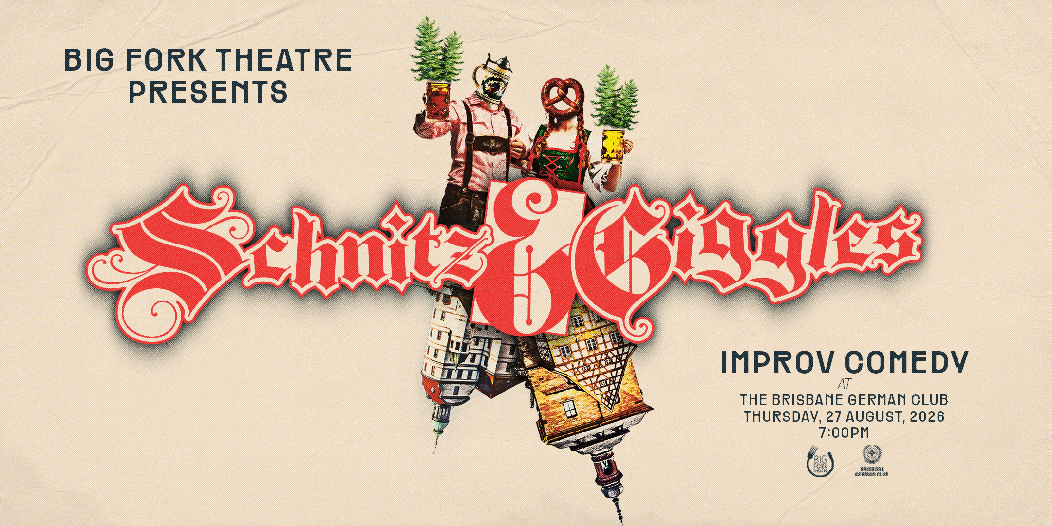 Schnitz &amp; Giggles (improv comedy at the Brisbane German Club)