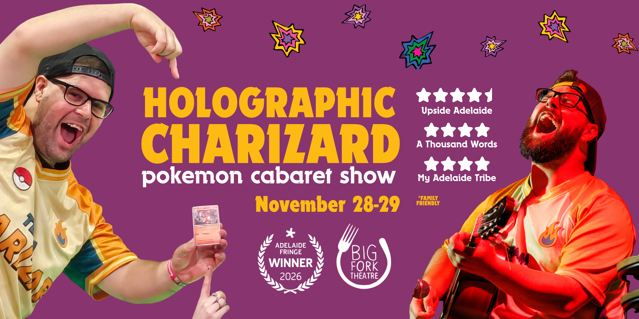 Holographic Charizard (Pokémon cabaret show)