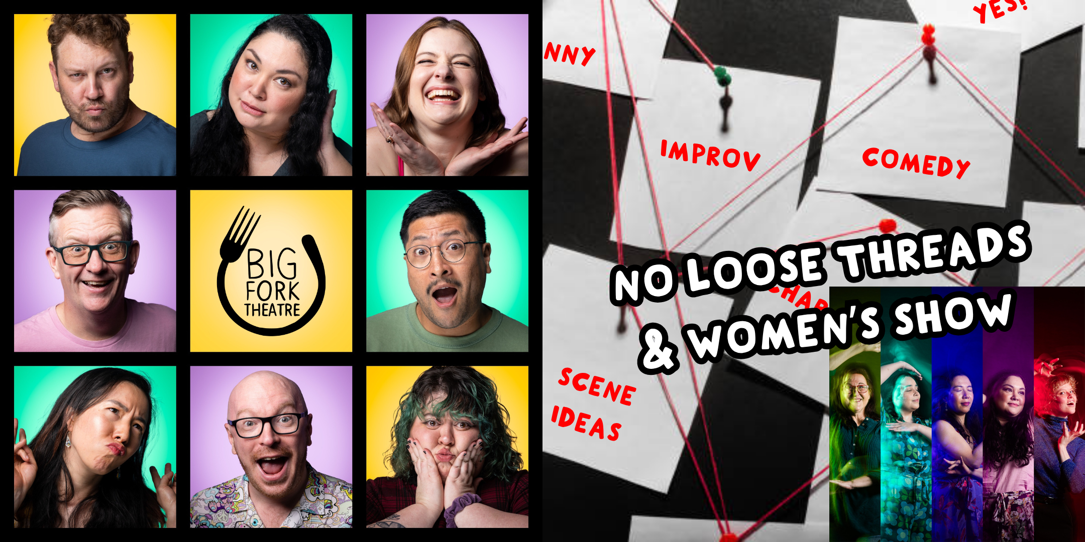 Saturday Night Comedy: No Loose Threads & Women's Show