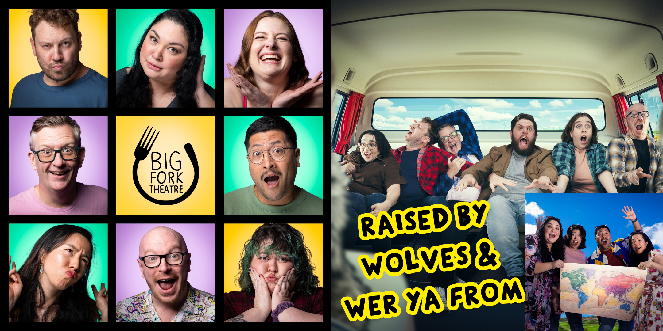 Saturday Night Comedy: Raised by Wolves &amp; Wer Ya From