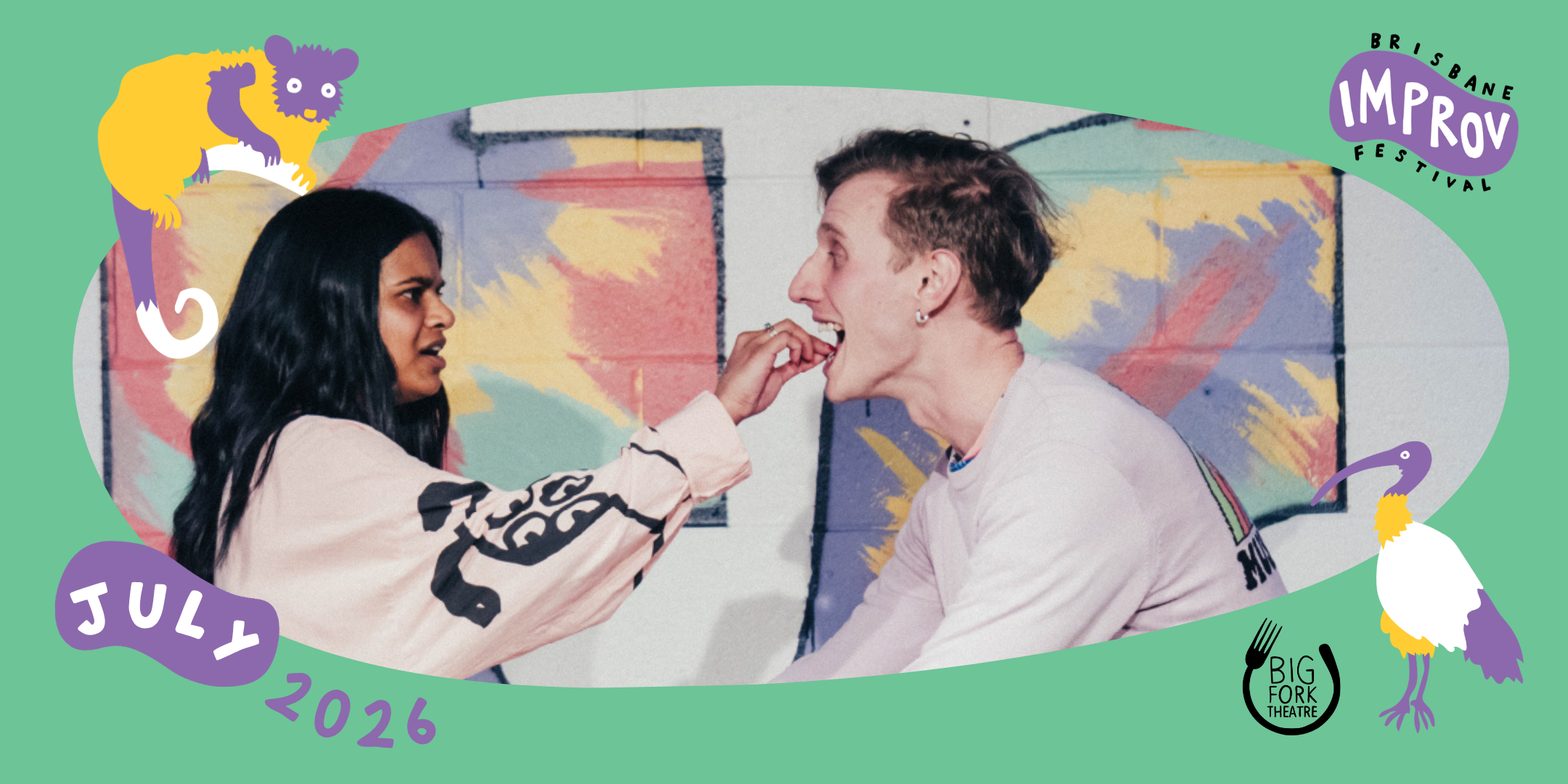 Scary Strangers Presents: Big Character Energy | Bris Improv Fest 2026