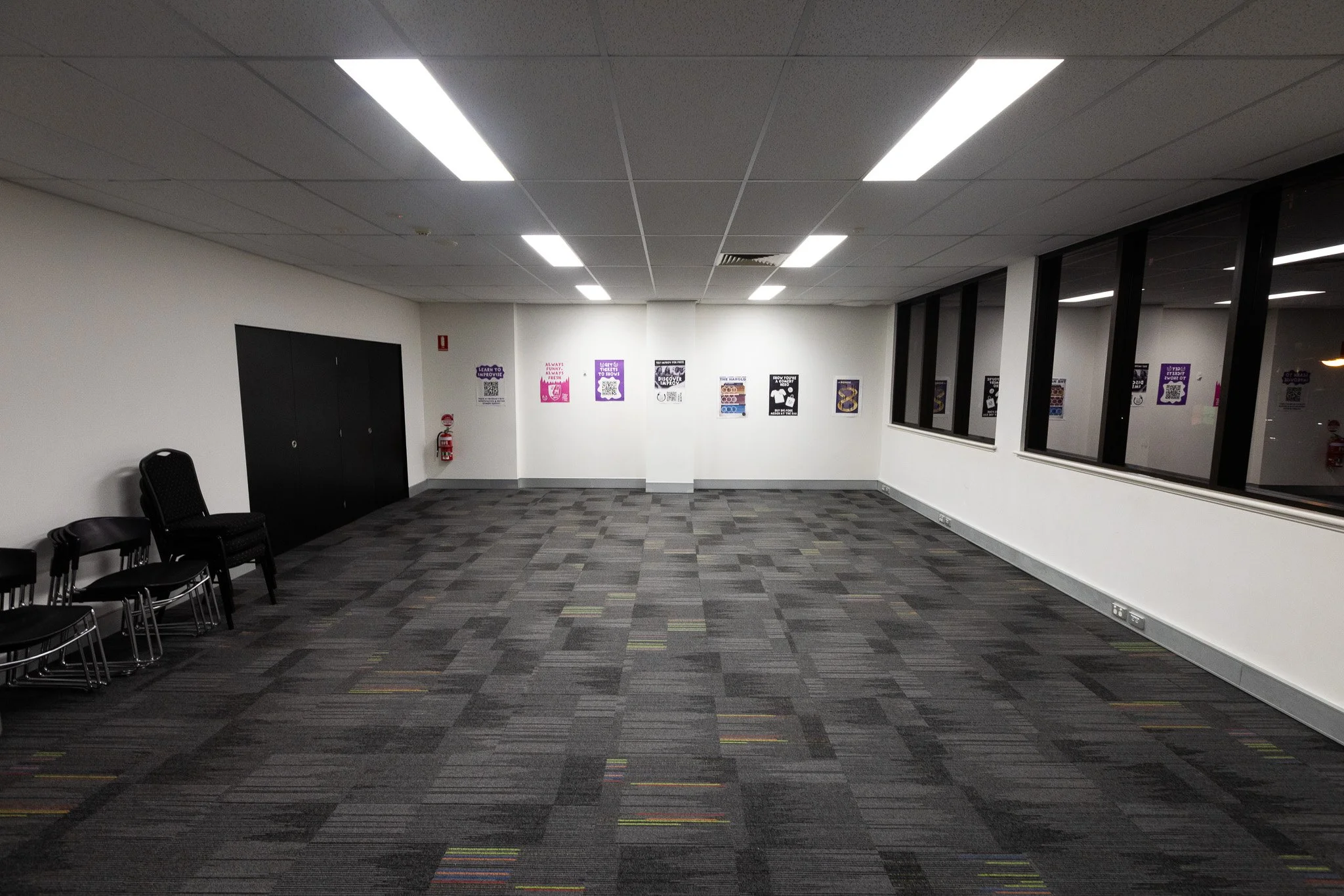 The classroom at Big Fork Theatre.
Images by Kris Anderson.