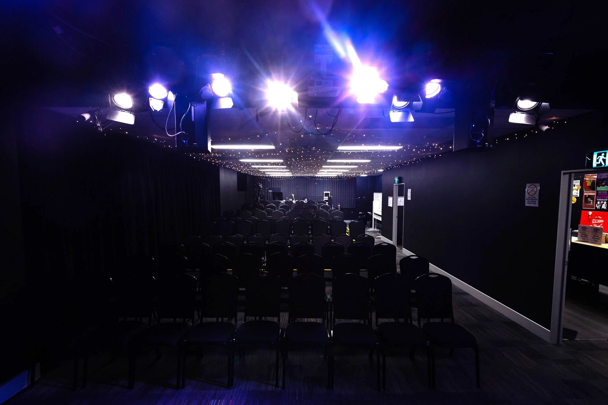 View from the stage at Big Fork Theatre