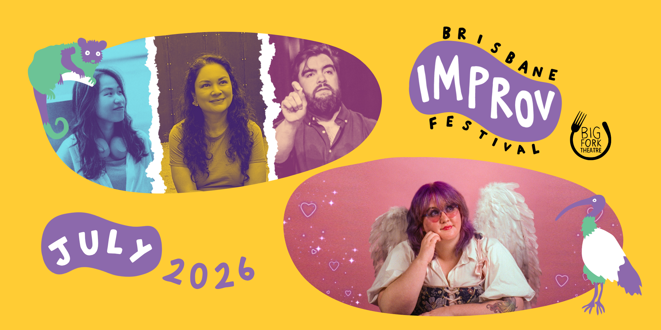 Past Lives &amp; Blind Date with an Improviser | Brisbane Improv Festival 2026