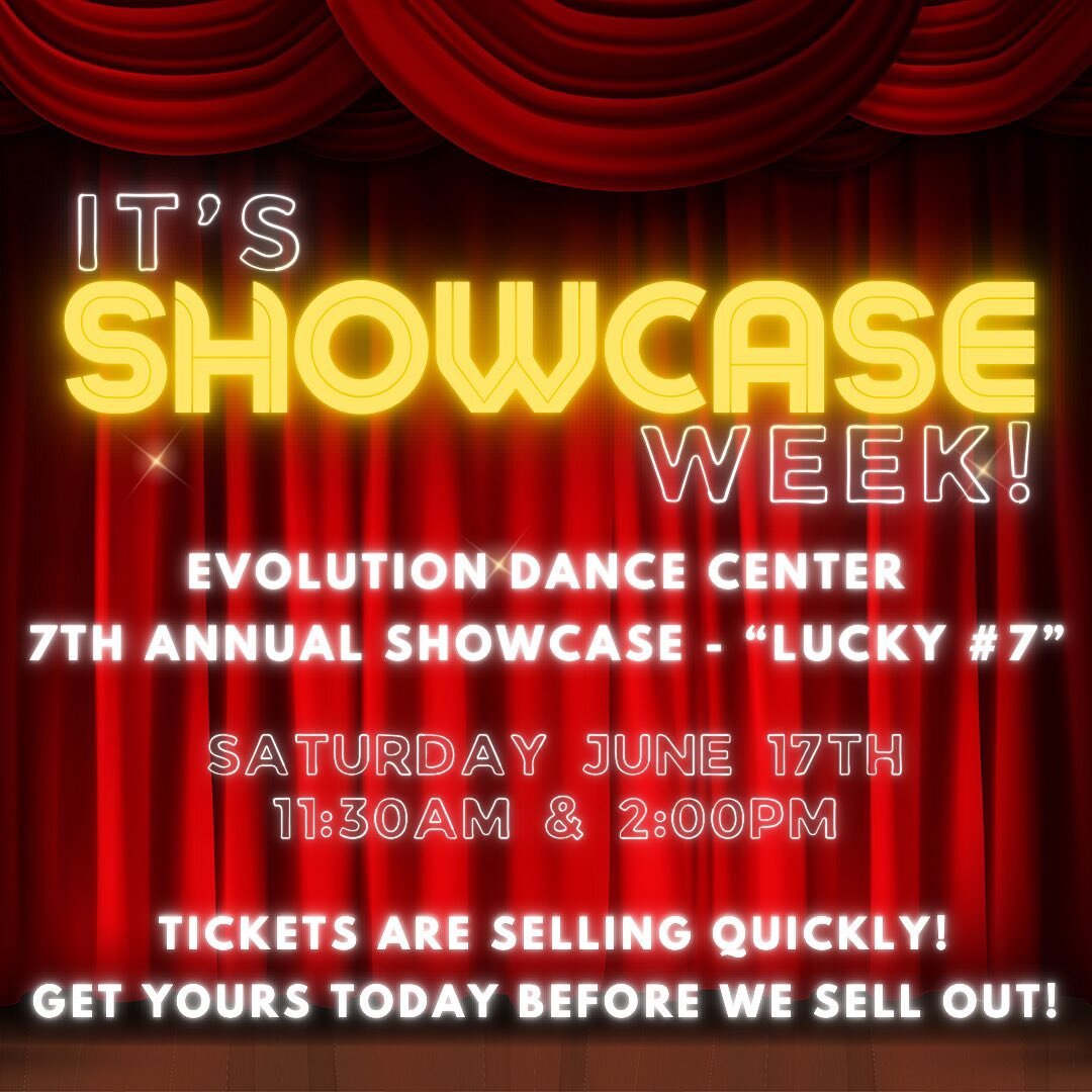 IT&rsquo;S OFFICIALLY SHOWCASE WEEK!! After months of preparation, our star students are getting ready to hit the stage this Saturday for not 1 but 2 amazing shows! We could not be more proud of everyone&rsquo;s hard work! If you haven&rsquo;t gotten