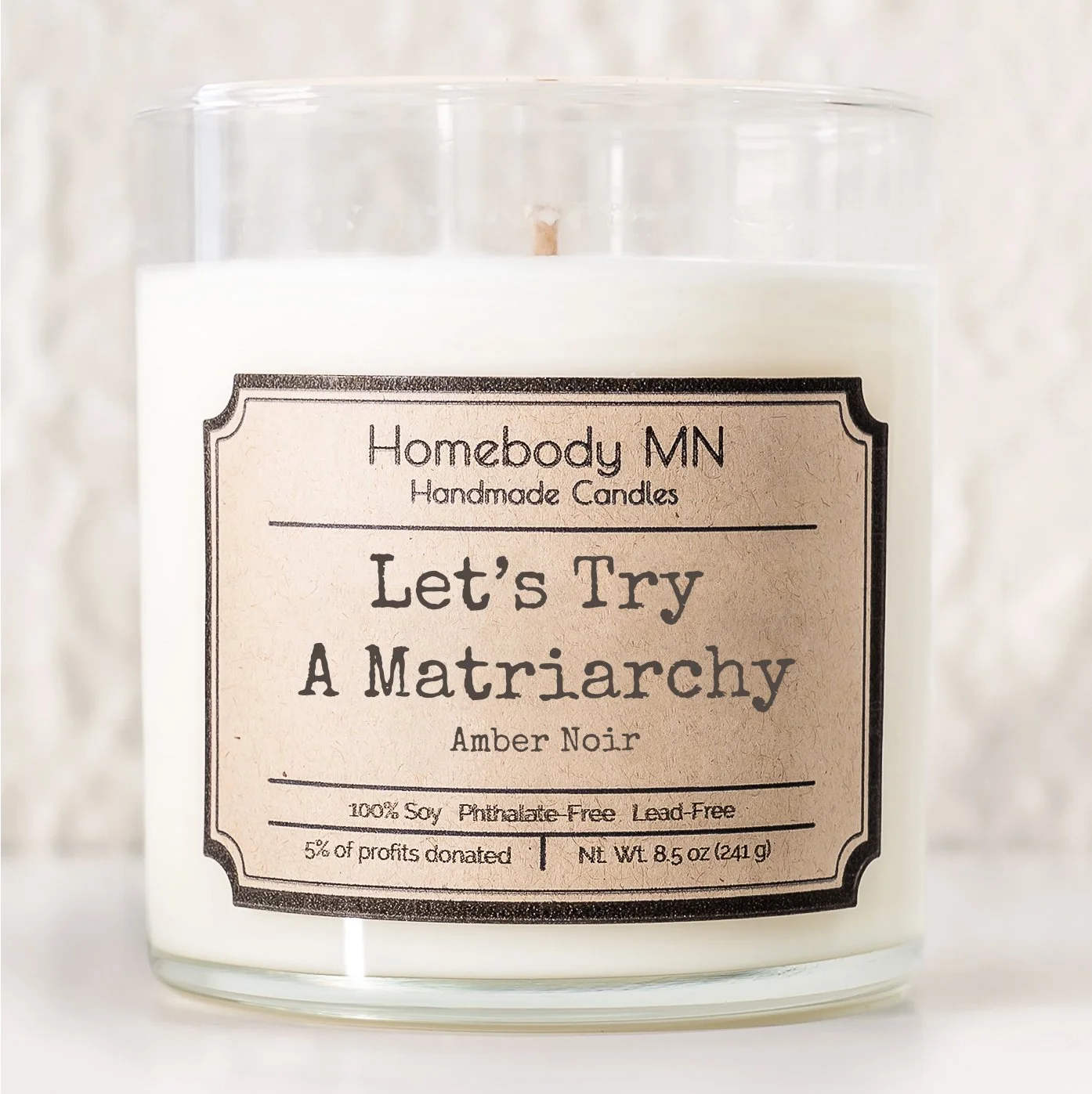 Let's Try A Matriarchy