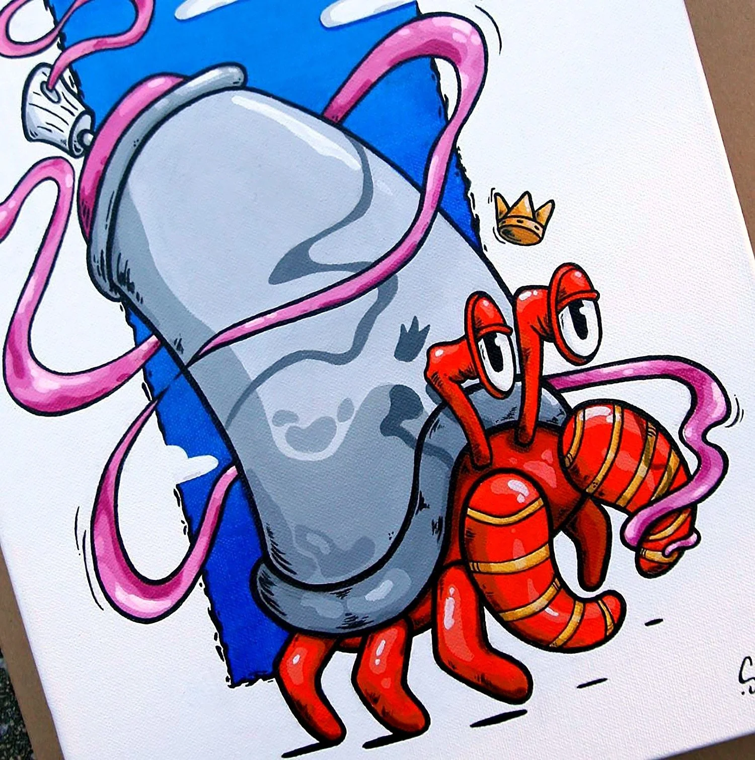 spraycan-hermit-crab