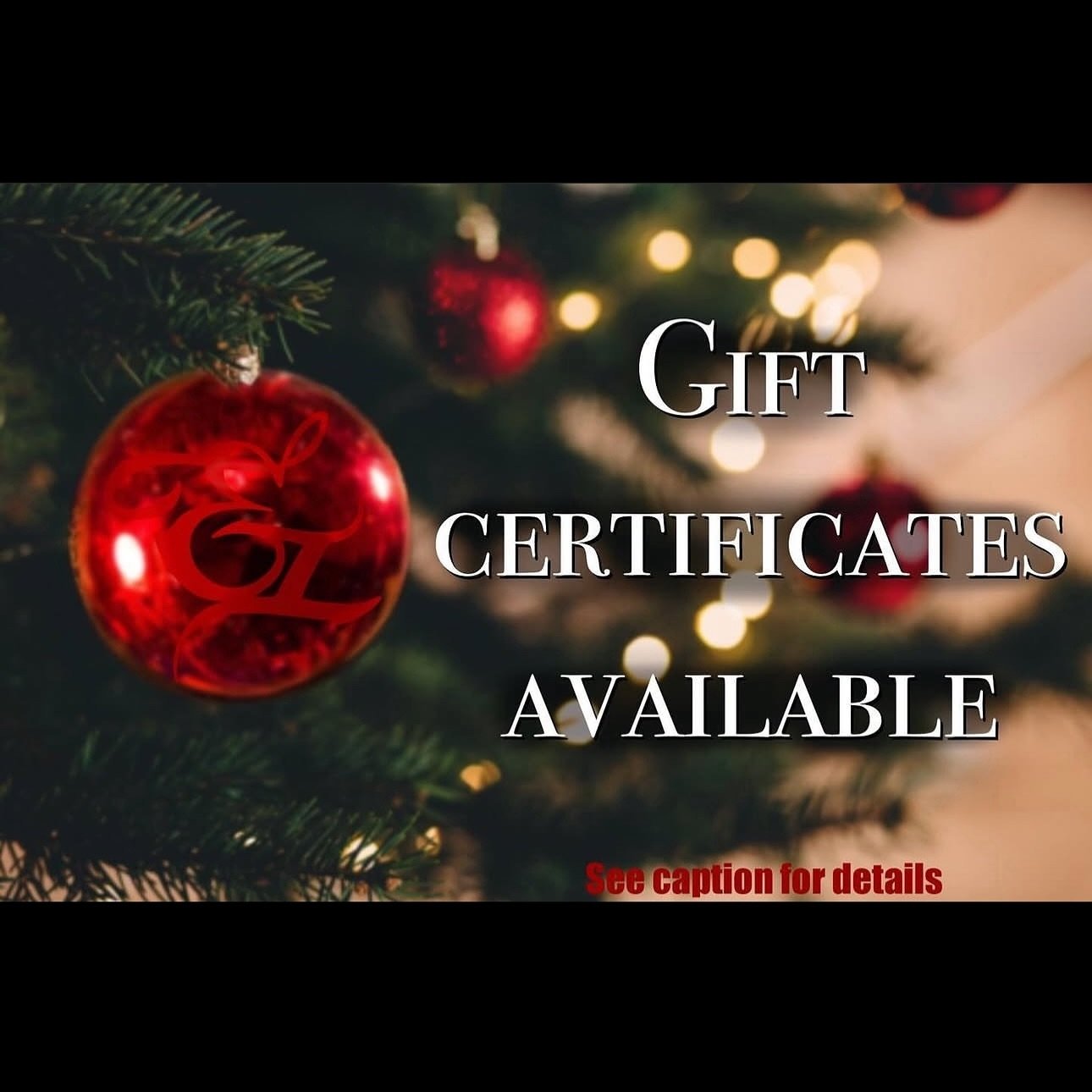 I have Gift Certificates Available. I will personally have a special deal going if you purchase one from me:⚠️⬇️⬇️⚠️
Pay $200 Value $250
Pay $250 Value $300
Pay $300 Value $350
Pay $400 Value $480
Pay $500 Value $580 
Pay $1,200 Value $1,350