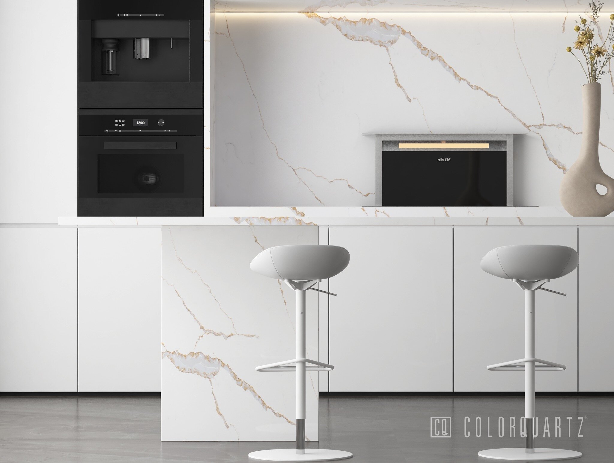 Bringing the glamour with our CQ982 Calacatta Bettogli. Perfect for adding a touch of elegance to any room.

Discover now: http://colorquartz.com

#Colorquartz #CQ #CQ982 #CalacattaBettogli #homedecorating #kitchen #interiors #kitchenremodel #kitchen