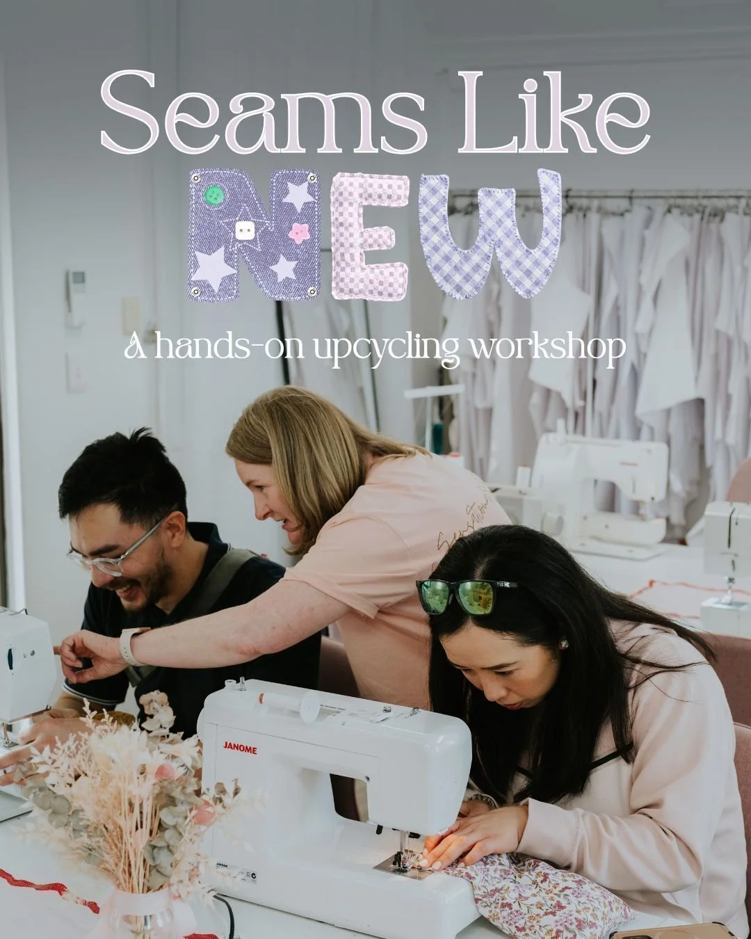 ⏳ One week to go until our @kindher_threads upcycling workshop, and we cannot wait! 💃

If you&rsquo;ve been thinking about this one, why not bring a friend along for a creative catch-up! You can be each other's fashion fairy godmother; upcycling pie