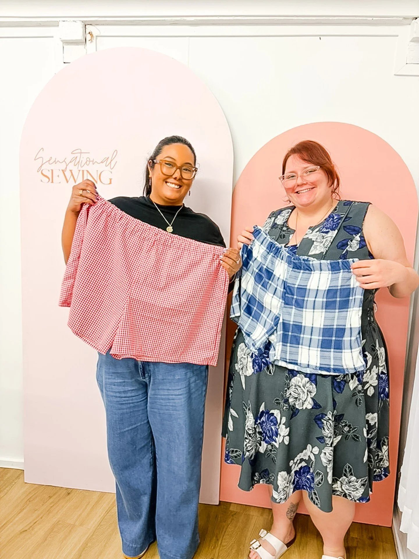 🎉 Our August Foundations Course sewists were busy creating lots of fun projects throughout the series! 🧵✨

Over the four weeks, they were introduced to foundational sewing techniques and used their new skills to make projects like PJ shorts, cushio