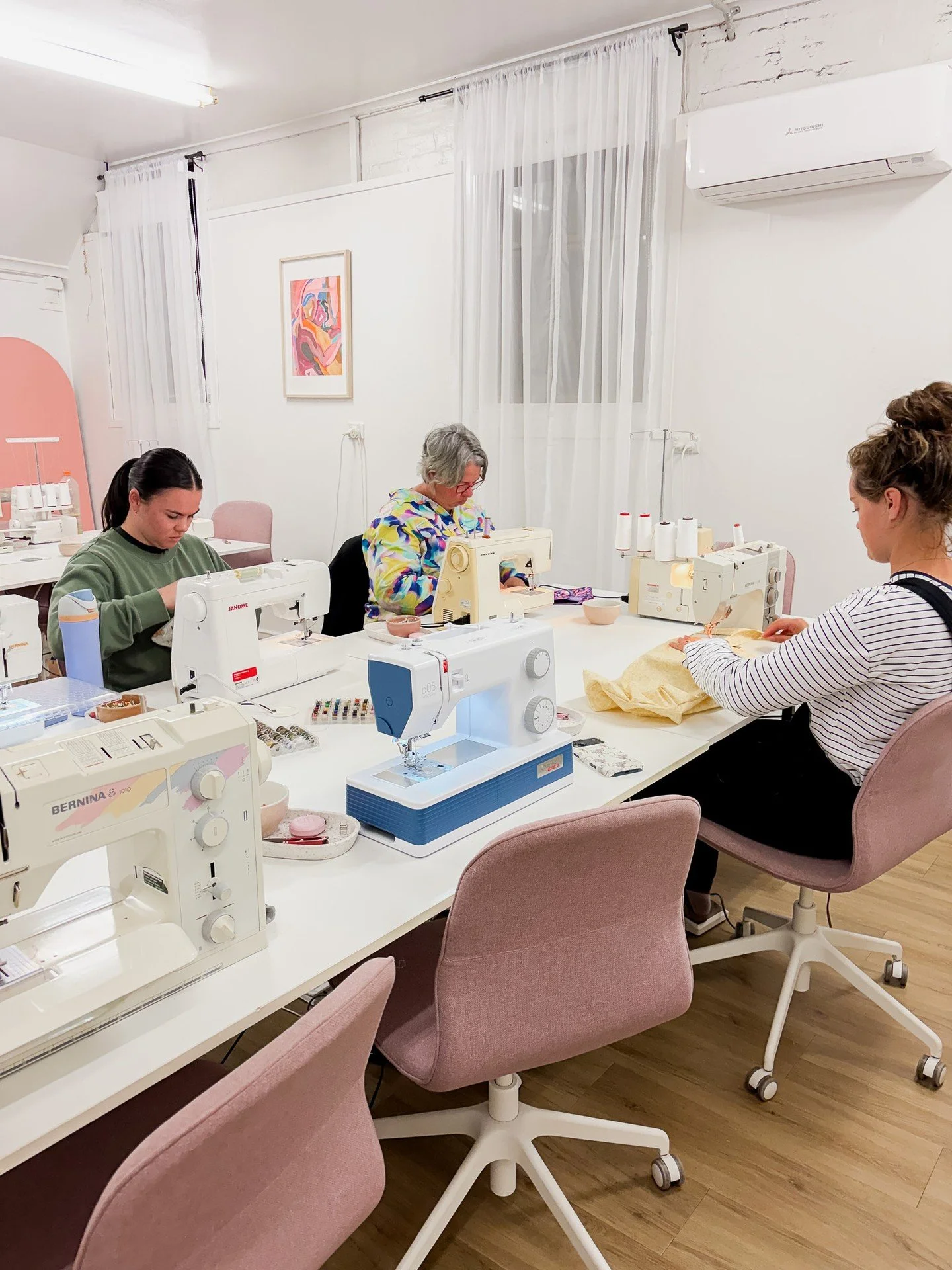 🧵 There&rsquo;s something really satisfying about learning a practical skill together. Especially when you can take that skill home with you and actually use it.

Our adult sewing classes are about learning new techniques, working on projects you&rs