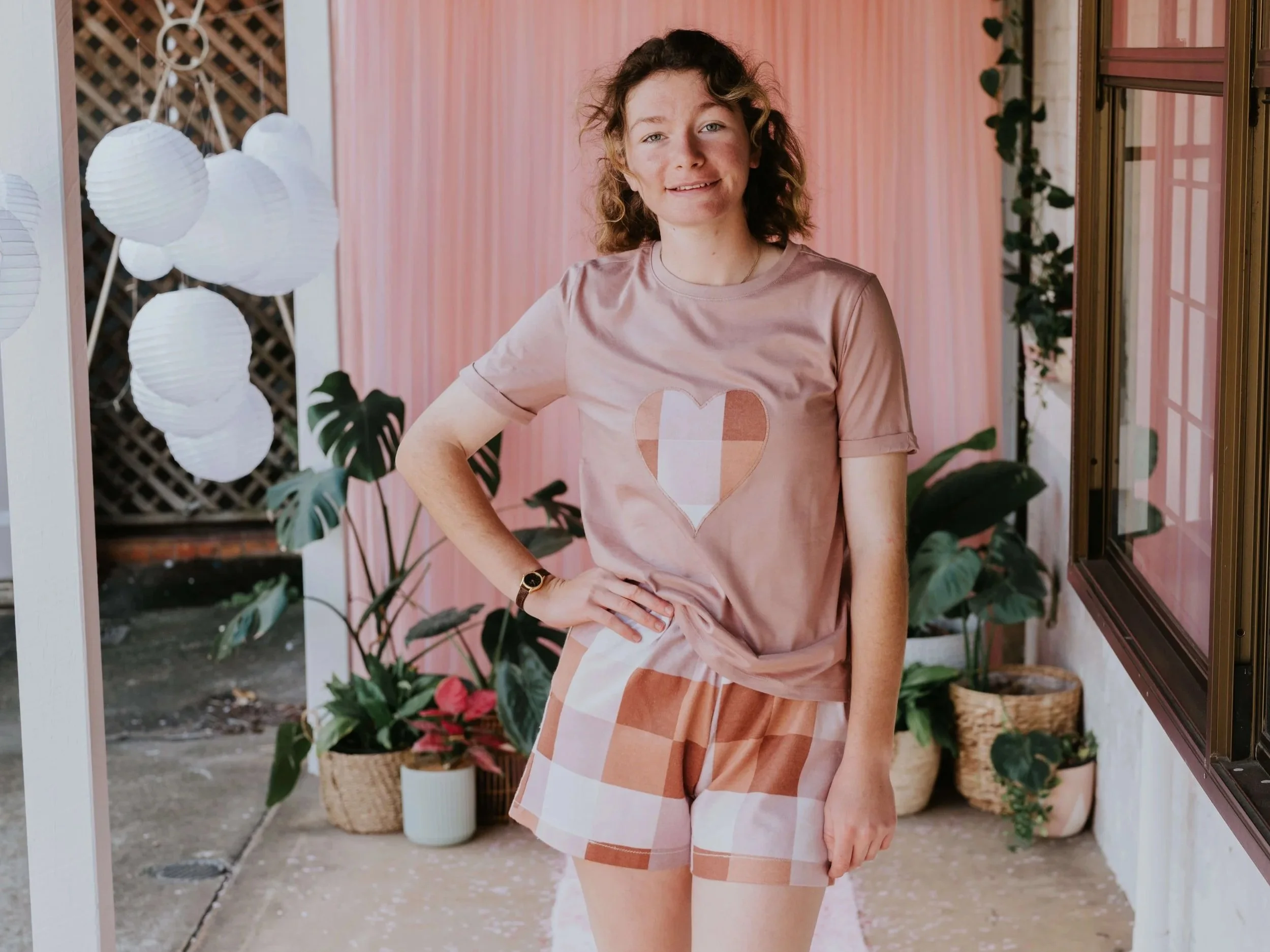 PJ Shorts: Beginner Sewing Pattern + Instruction booklet (Digital Download)