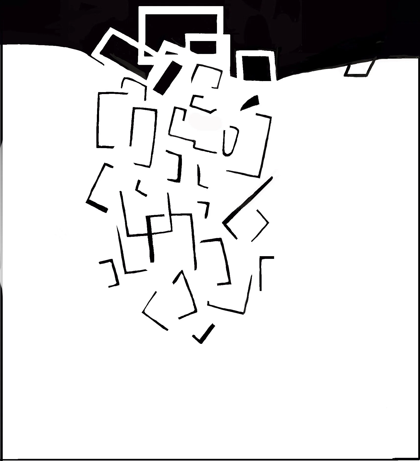 Fen Fall design ready for cutting