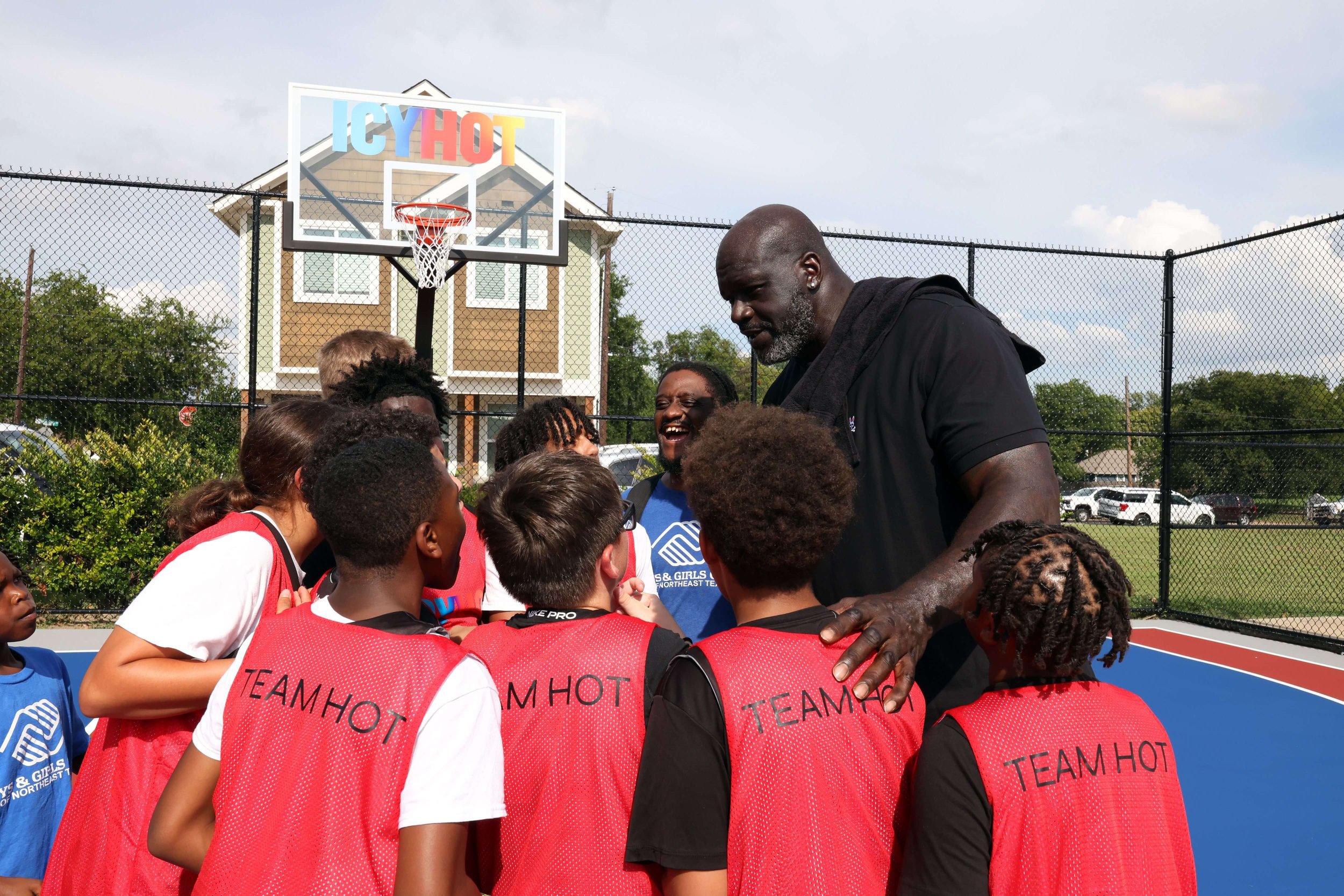 Icy Hot® & The Shaquille O'Neal Foundation Launch Latest Comebaq Court, in Partnership with Boys & Girls Club of Northeast Texas