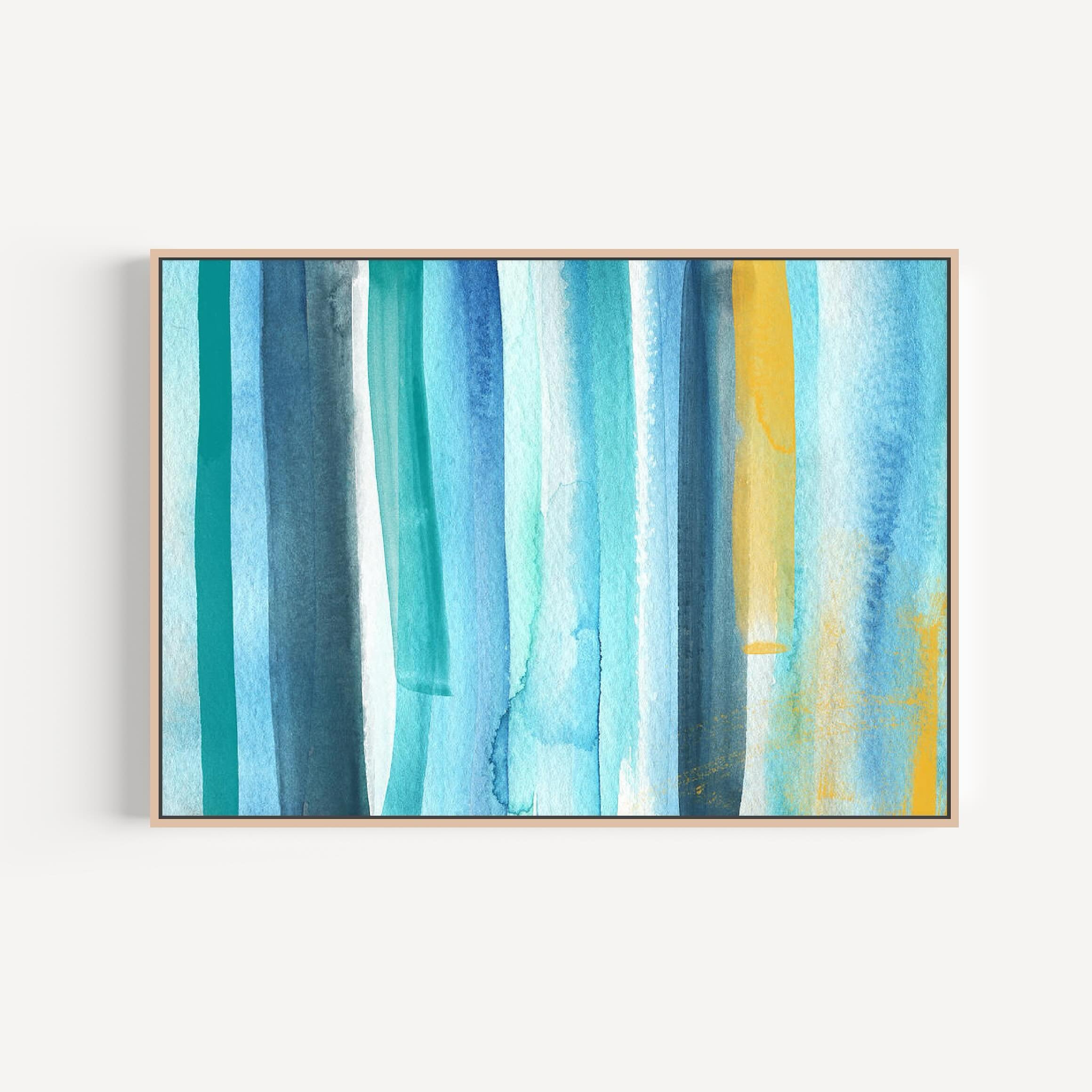 Sunny beach day colors 🙌🏻

Title: Summer Surf
Prints for all size spaces and budgets are available in my shop. Link in bio @lindawoodsart