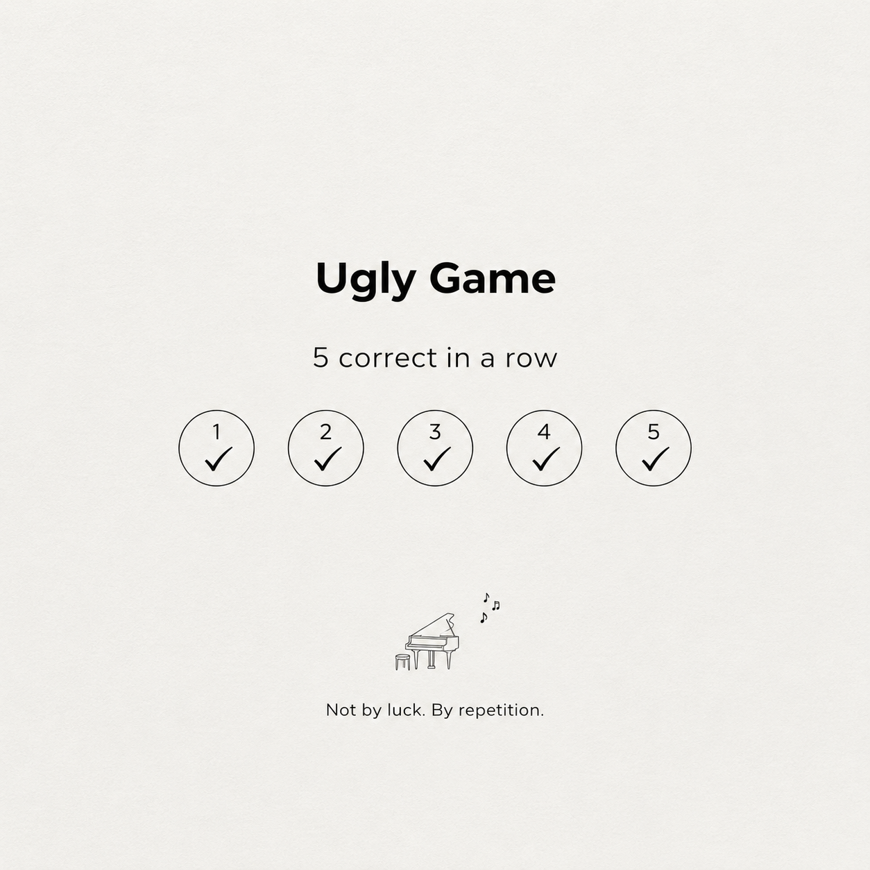 The Ugly Game
