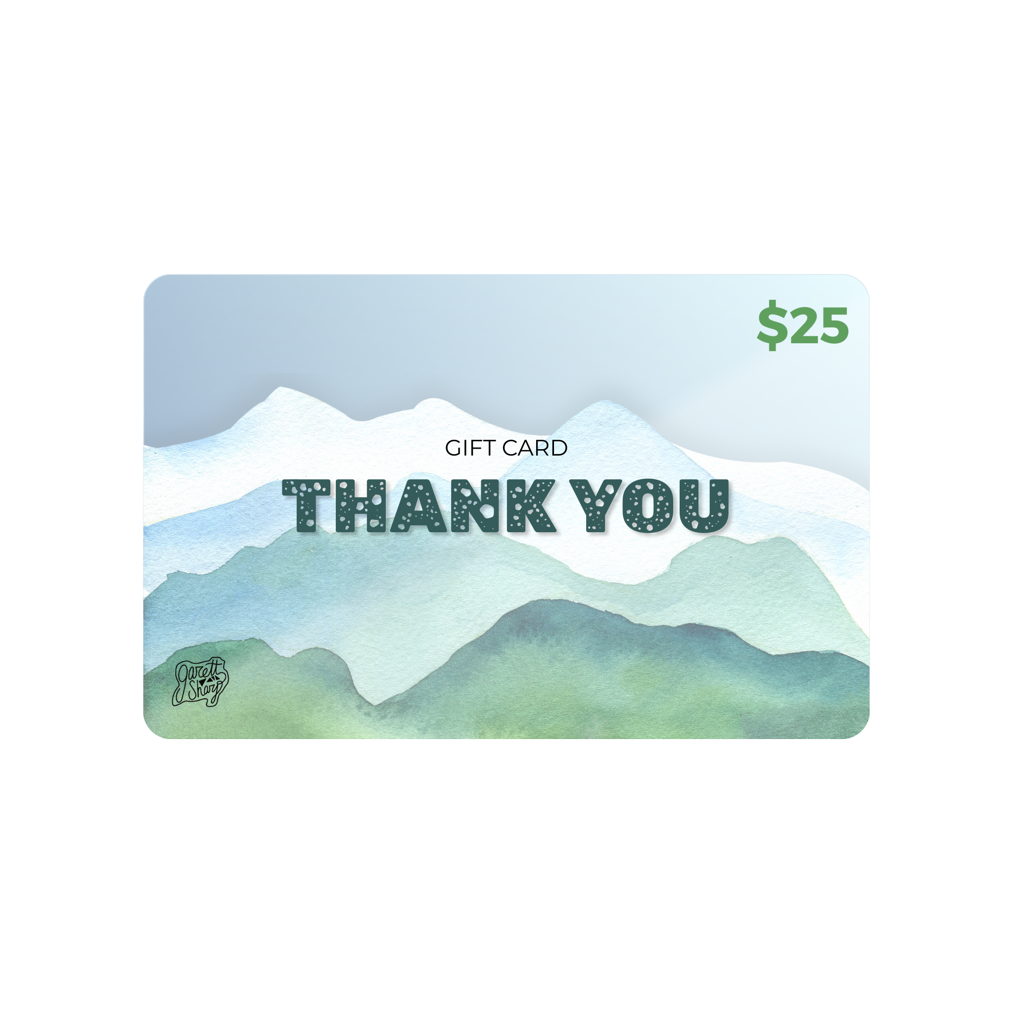 Thank You - Gift Card