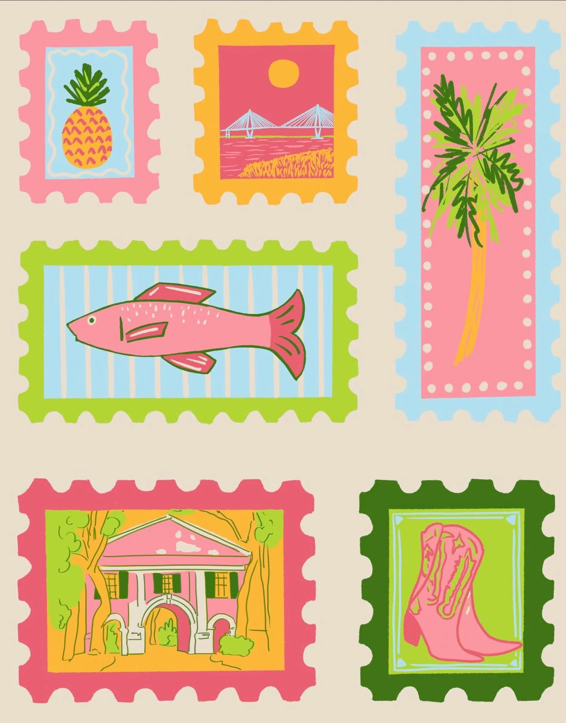 Guys I&rsquo;m so thrilled to be a part of Stationary Store Day! I&rsquo;m so honored that @thepapercanopy asked me to make a custom design this year and I had a blast creating it 🤩 you&rsquo;ve seen my prints, postcards and notecards at The Paper C