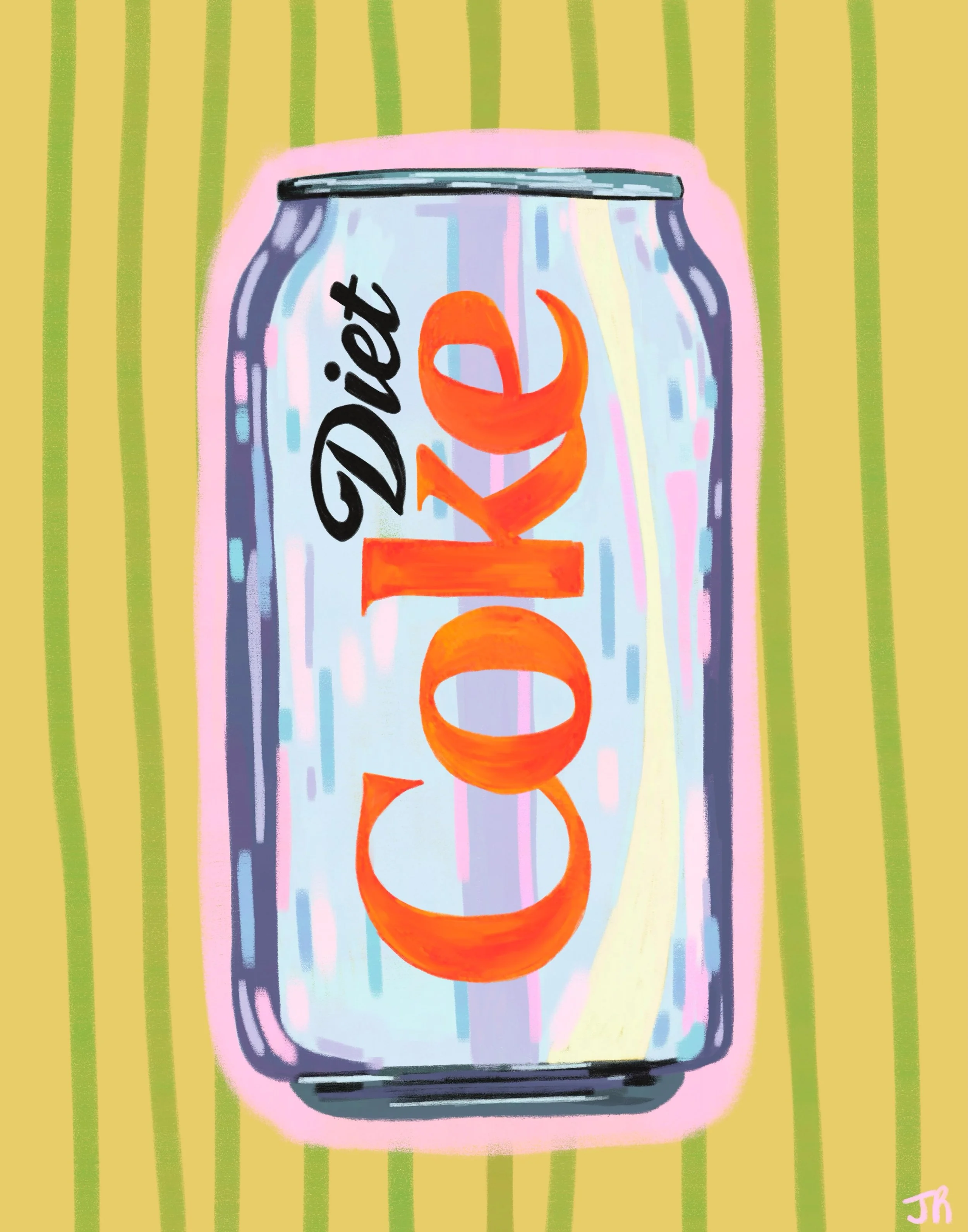 &ldquo;Diet Coke&rdquo; and make it Pop ✨ 

#popart #digitalart #charlestonartist #illustrationartist