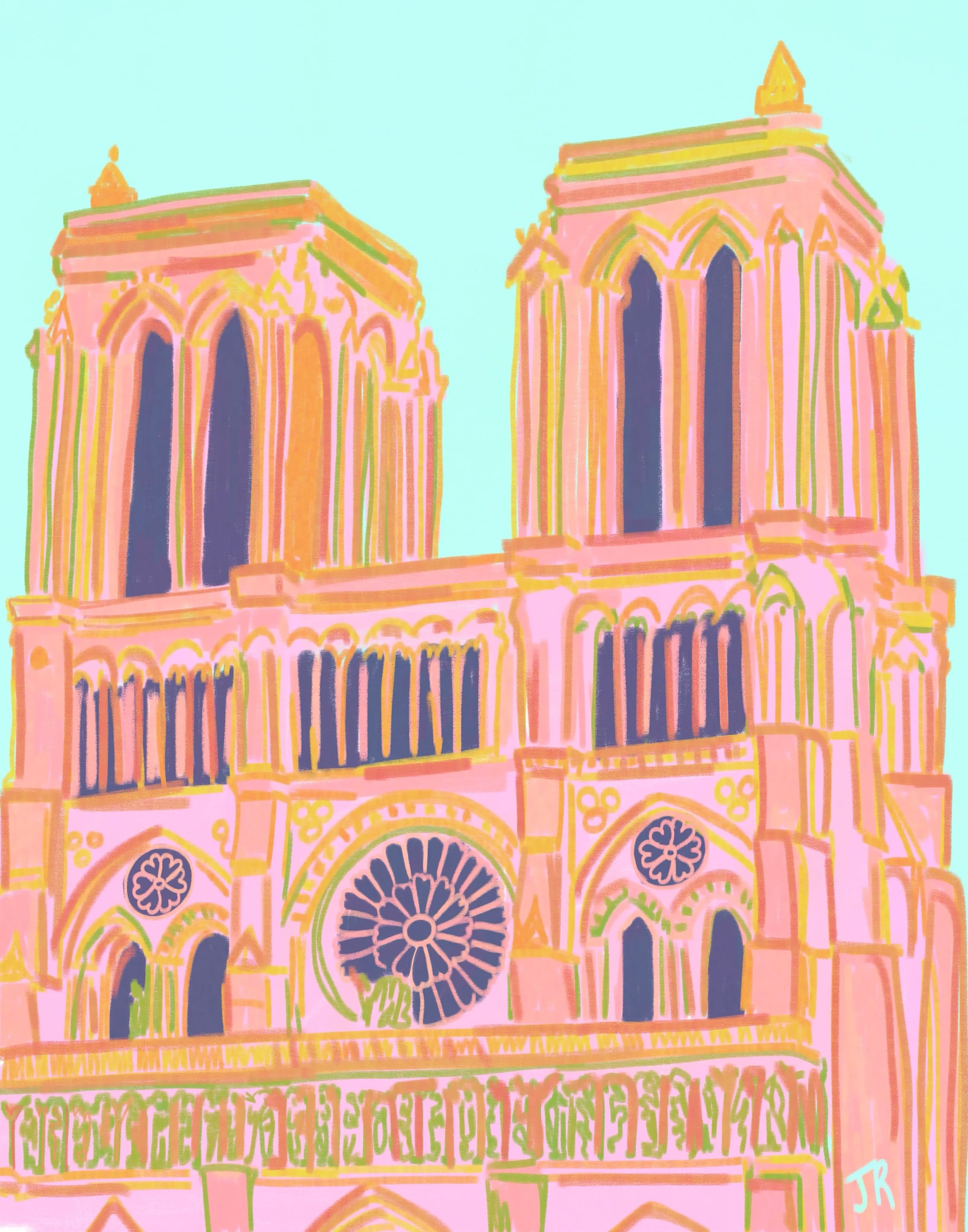 A little warm up 🤸🏻&zwj;♀️

#digitalsketch #illustrationartist #par&iacute;s