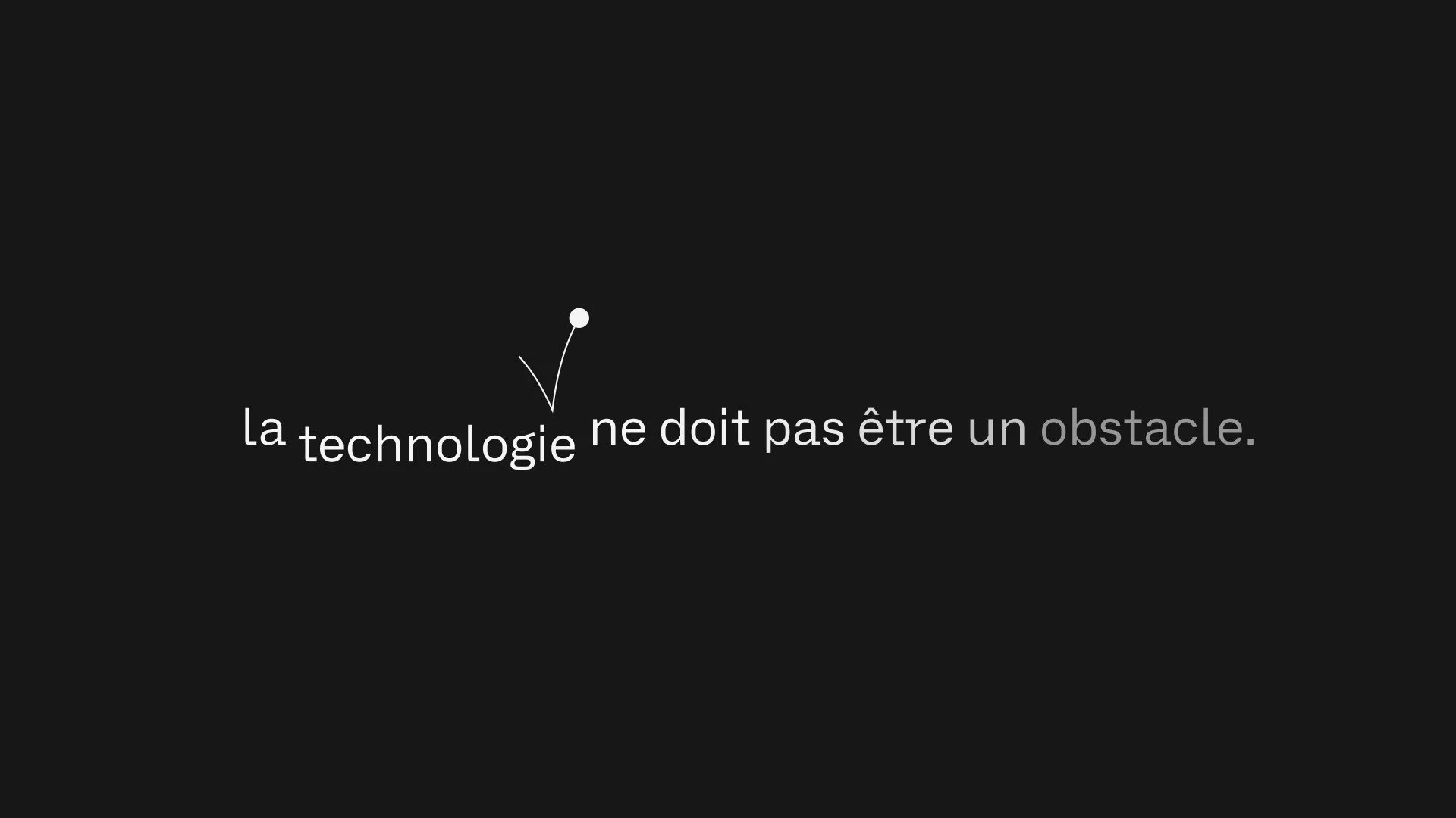 Image d'une vidéo d'introduction en motion design