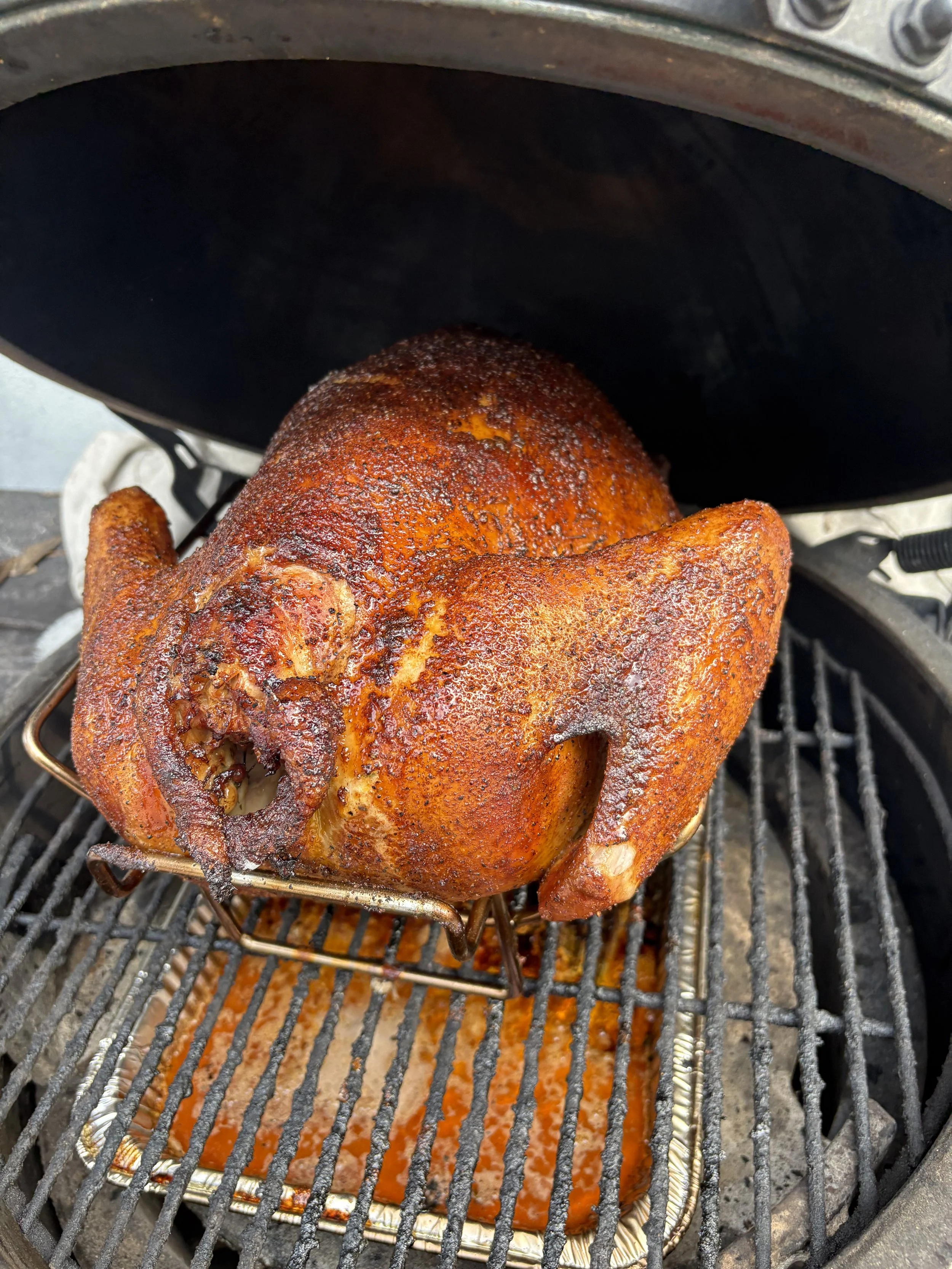 Roasting a Turkey in 1961 vs. My Backyard Now