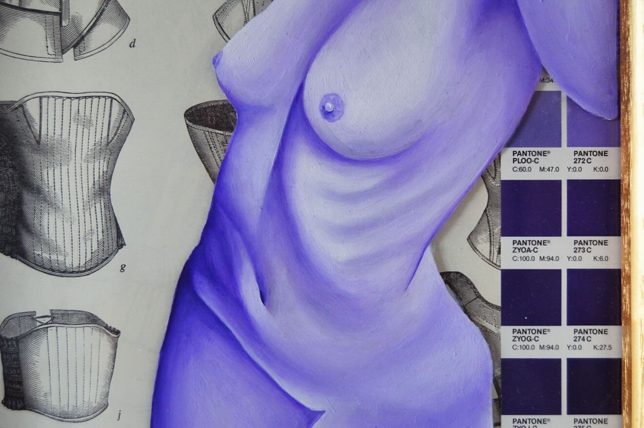 What makes &ldquo;A Proper Lady&rdquo;? 💜⬇️

Much like fashion, body types seem to come in and out of &lsquo;style&rsquo; depending on pop culture, celebrity vogue, and social media. In this piece I wanted to juxtapose that idea with the corsets tha