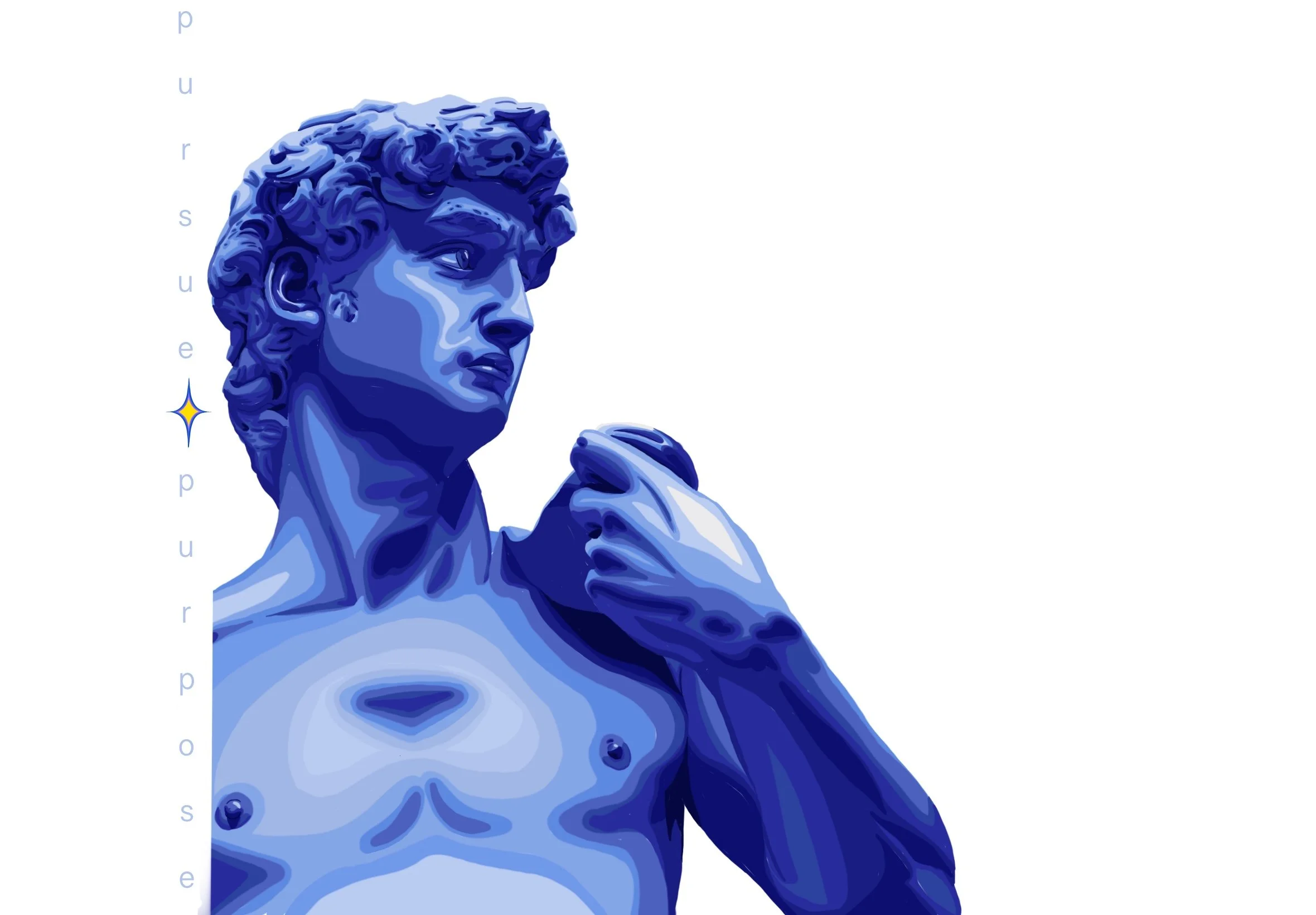 "Gaze of David" - Done for 'The Ideal Life"