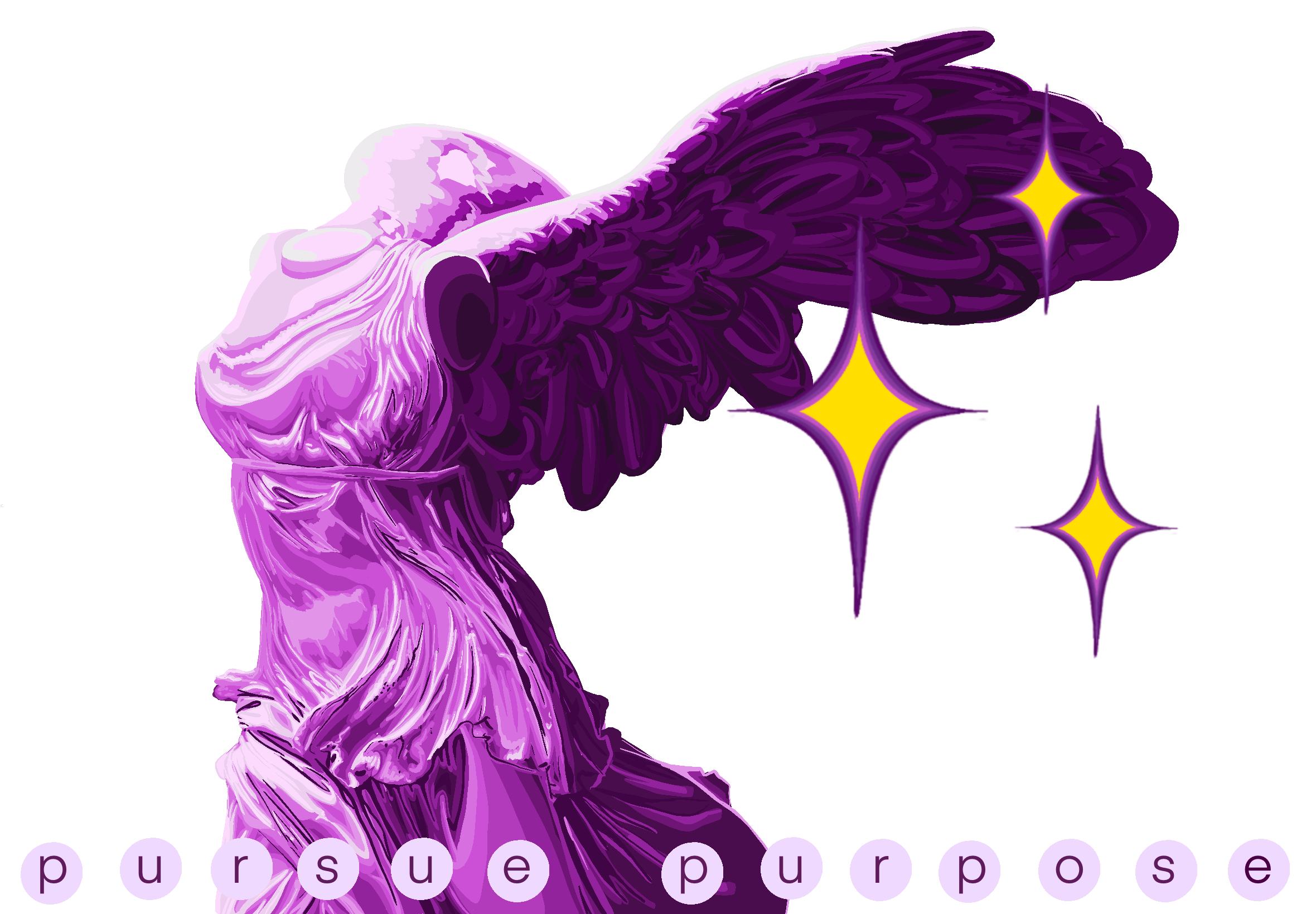 "Nike of Samothrace"- Done for 'The Ideal Life'