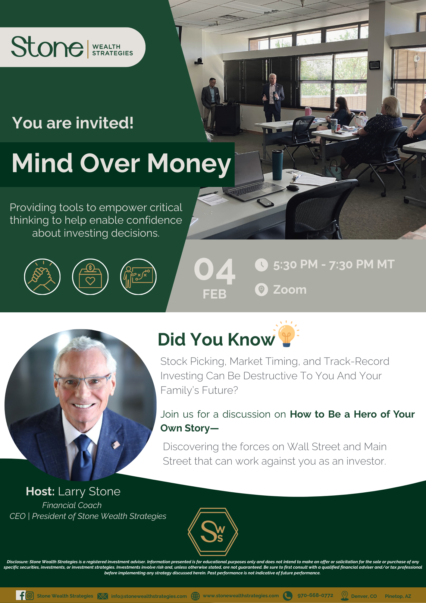 Investor Coaching Series: Mind Over Money