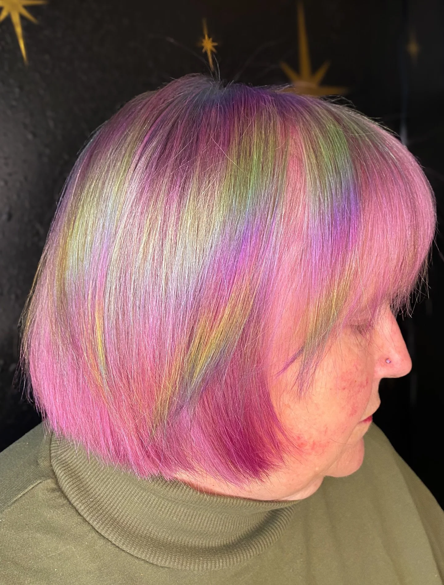 I dream of being this cool in my 70&rsquo;s! 💖🌈