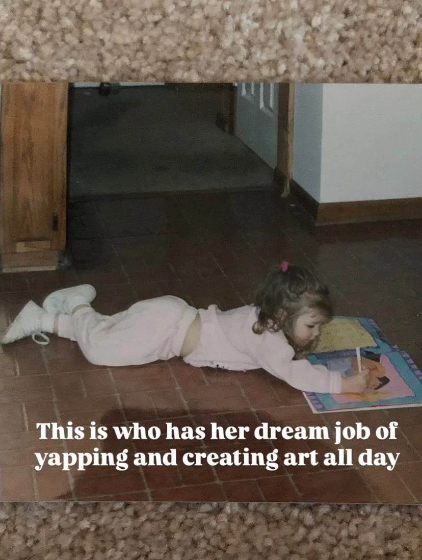 Jumping on this trend but I work by myself so it&rsquo;s all me 😅